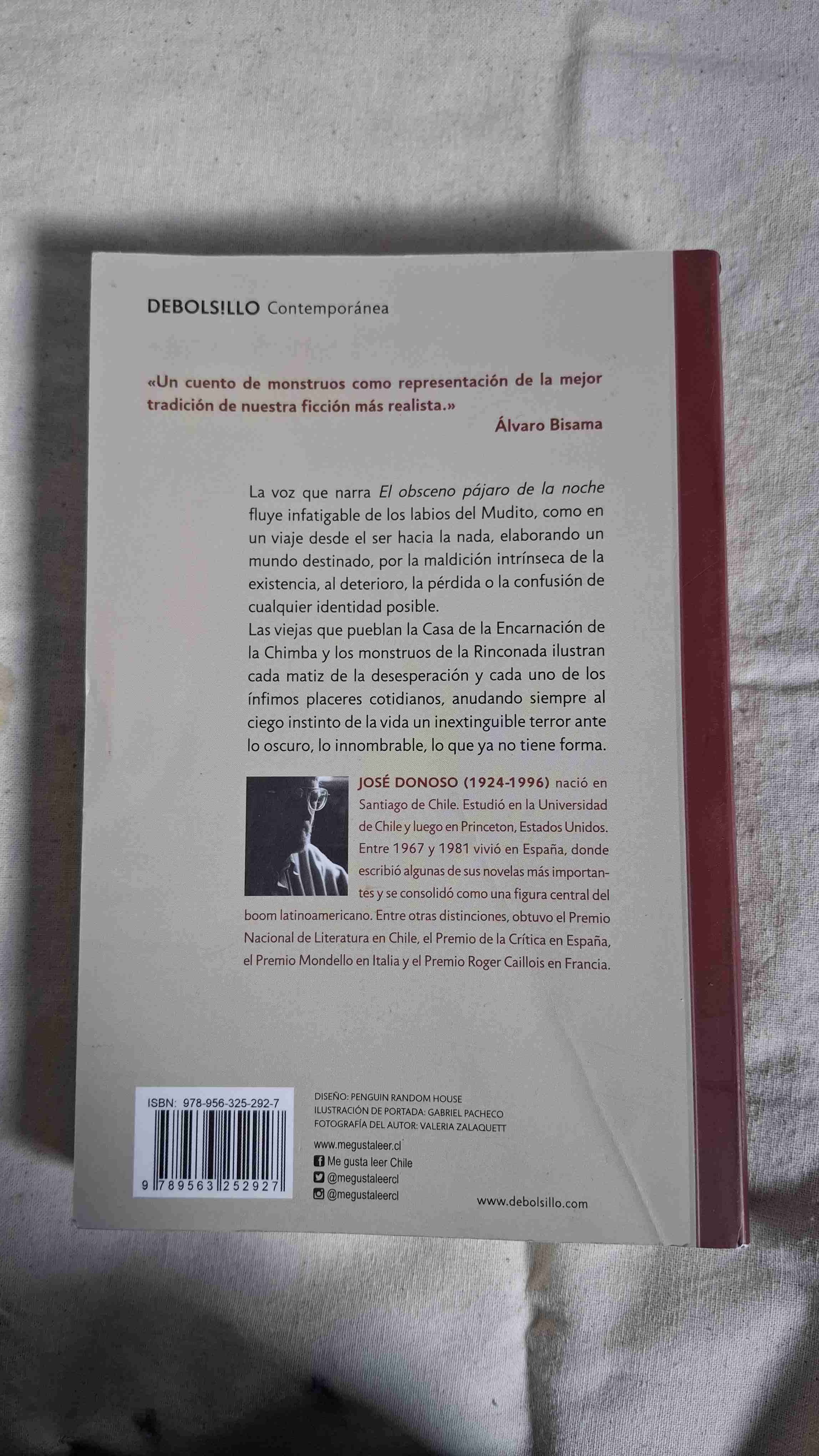 Libro El obsceno pájaro de la noche - miniatura 2