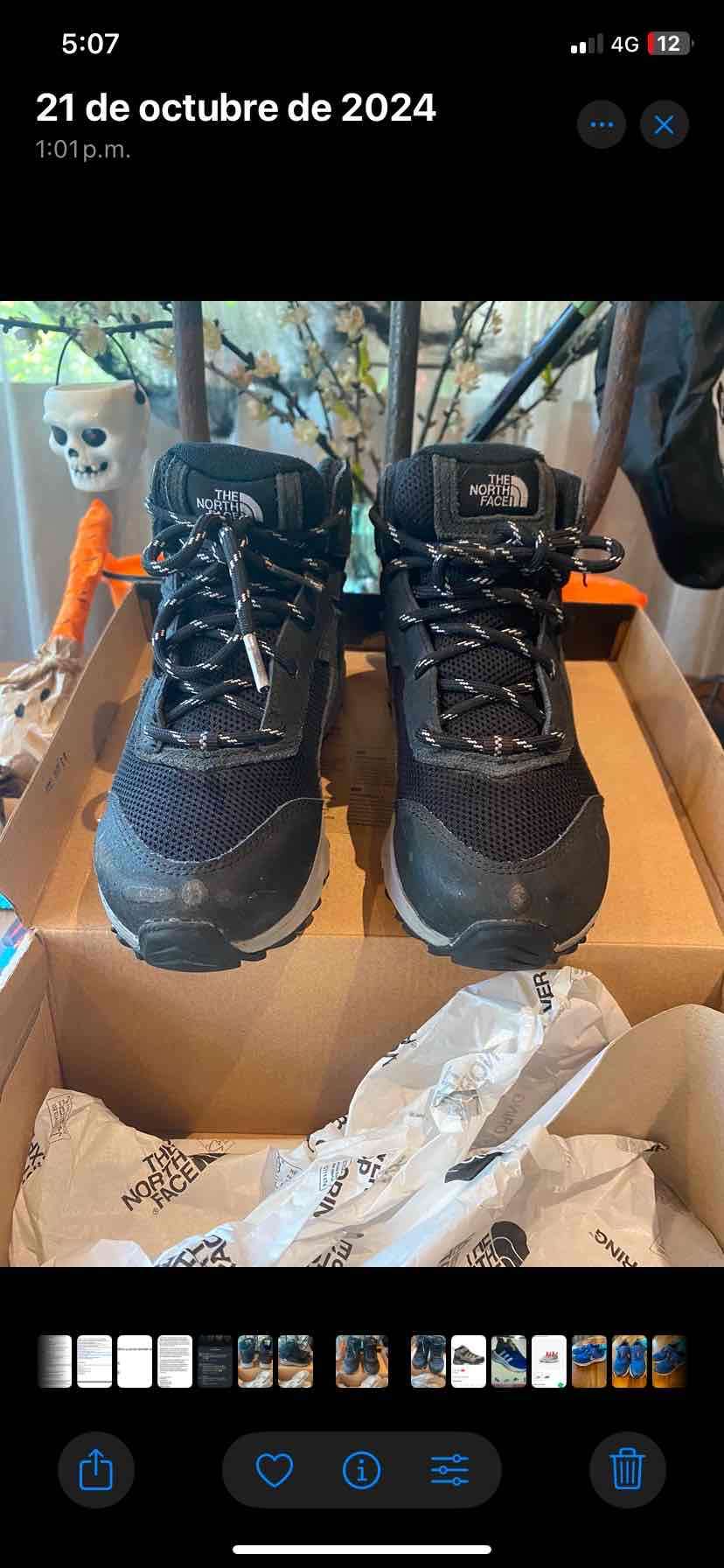 Botas negras de senderismo - miniatura 2