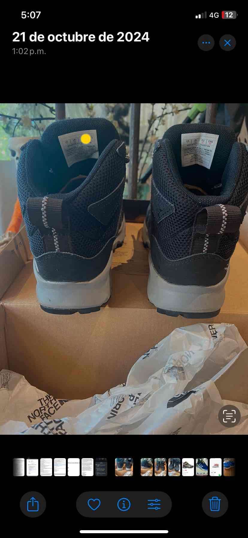 Botas negras de senderismo - miniatura 3