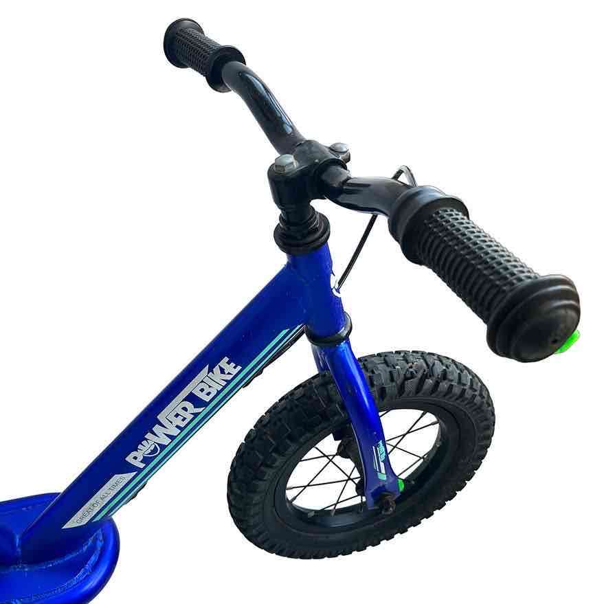 Bicicleta de equilibrio azul - miniatura 4