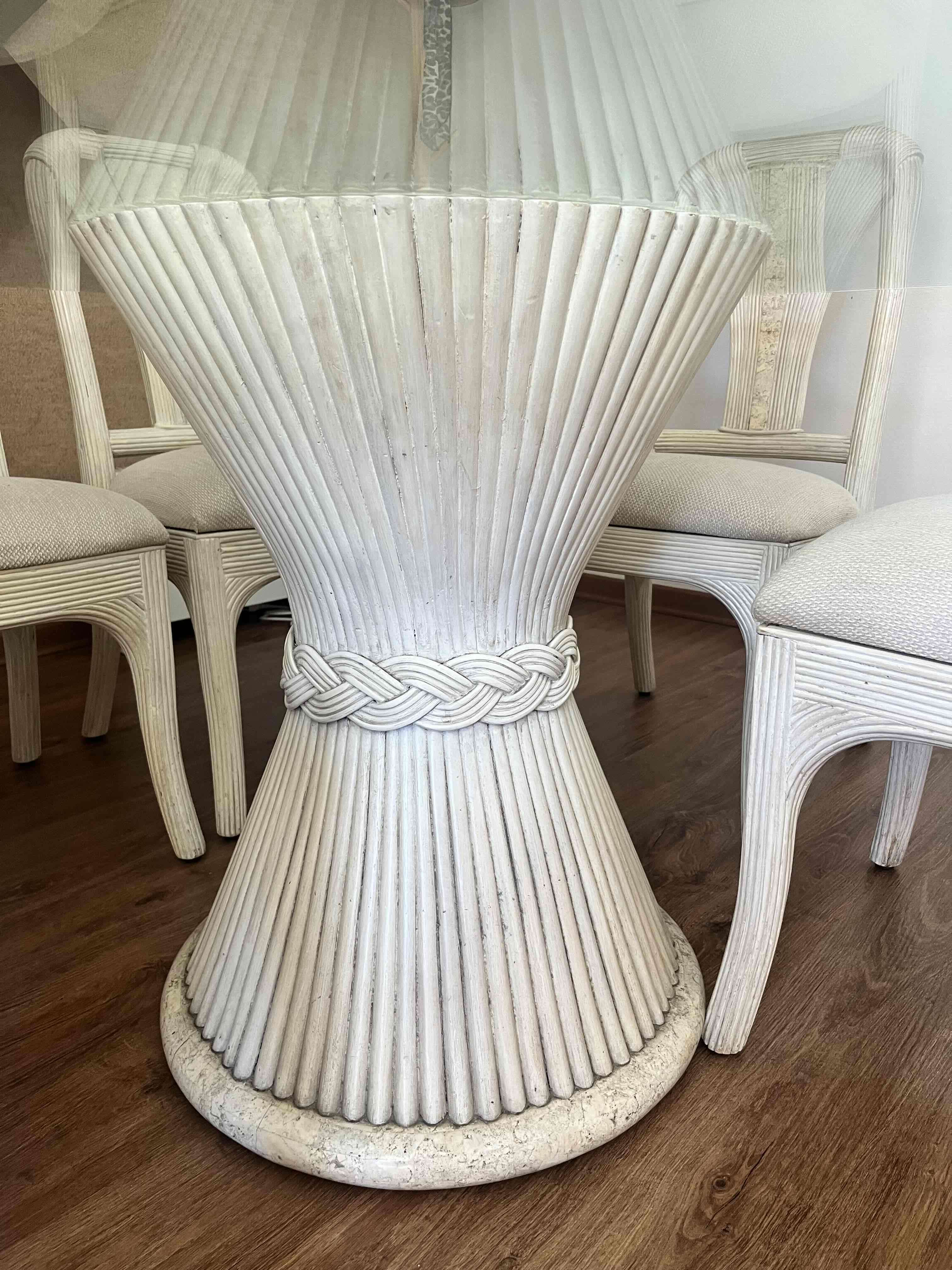 Exclusivo comedor en Rattan fibra natural original - miniatura 3