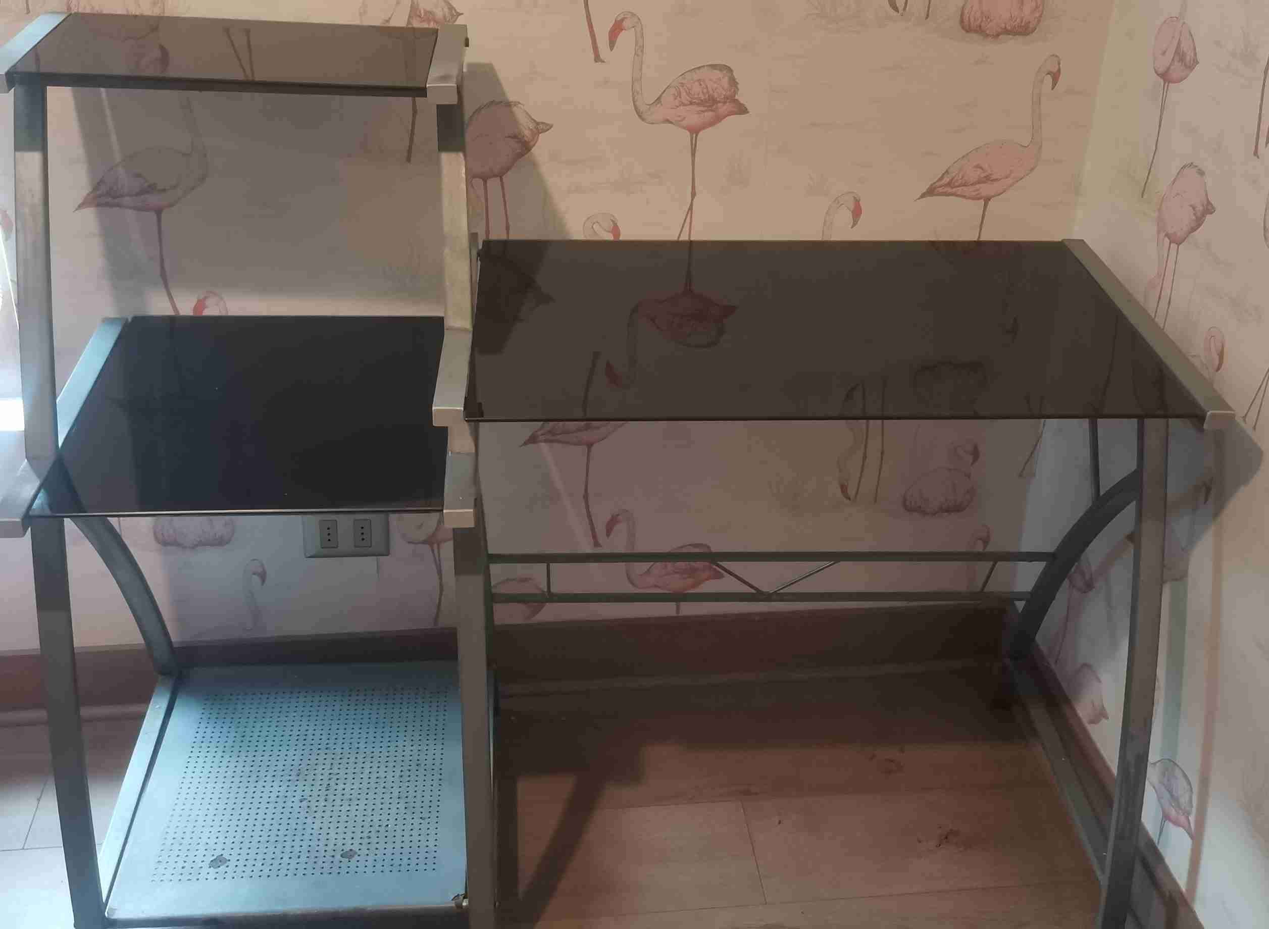 Escritorio de metal estructurado - miniatura 1