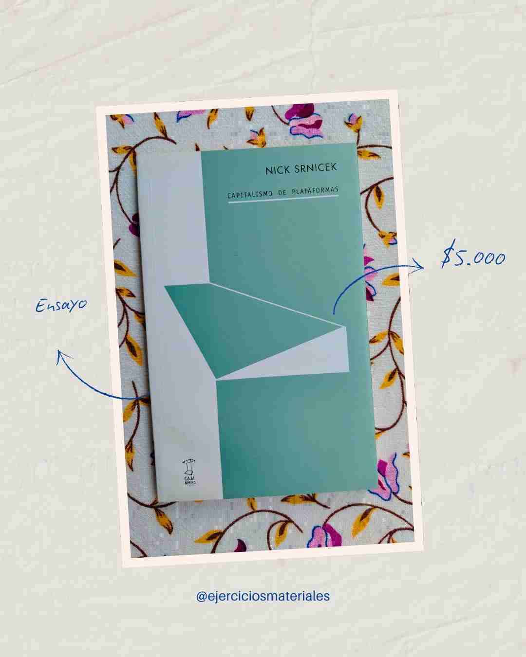 Libro 'Capitalismo de Plataformas'