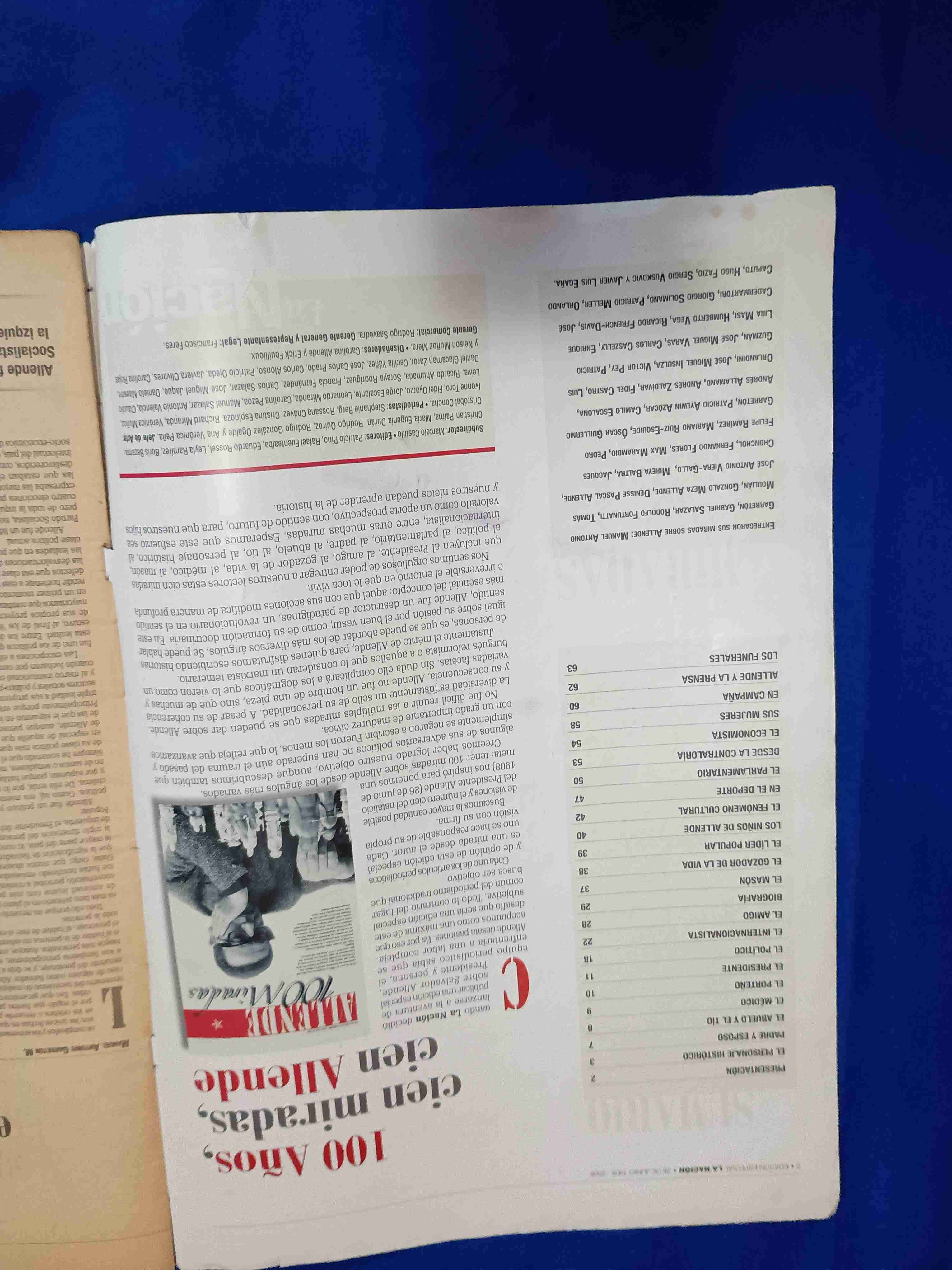 Libro Allende: 100 miradas. - miniatura 2