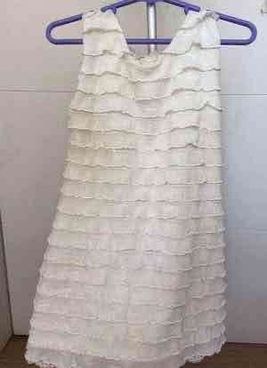 Vestido blanco Dulce Victoria - miniatura 2