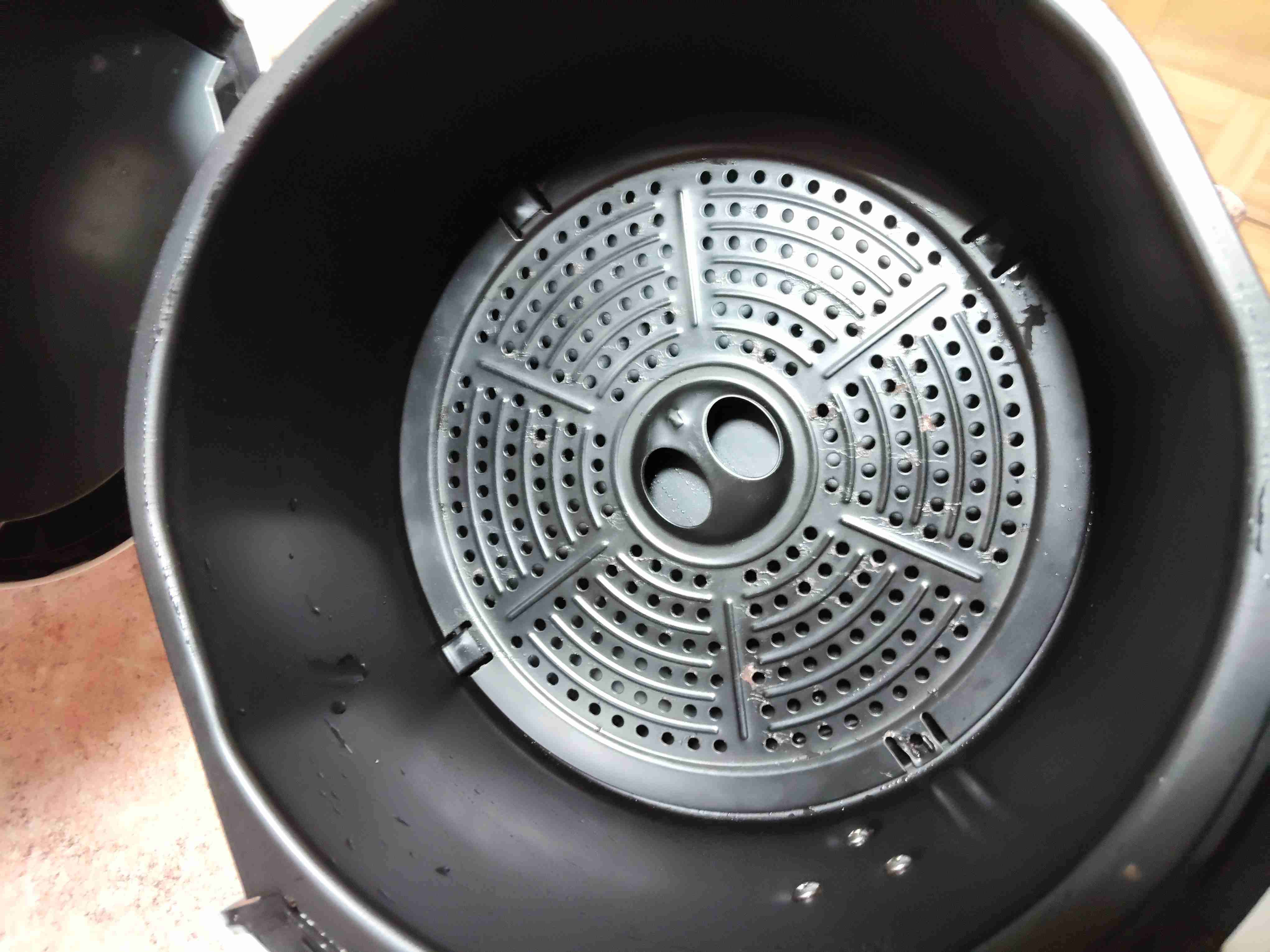 Freidora de aire Holstein blanca - miniatura 3