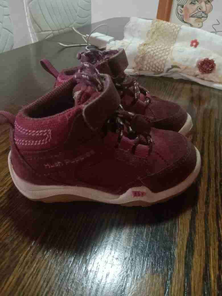 Botines hush puppies burdeos para niñas - miniatura 6