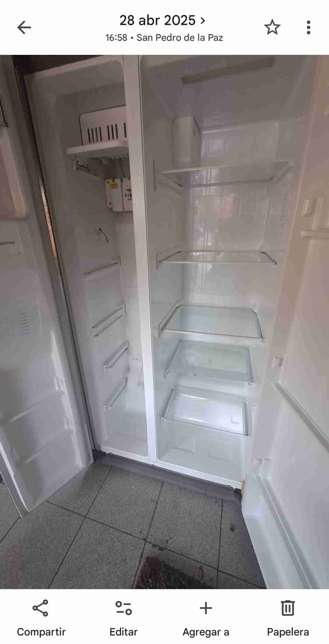 Refrigerador side by side inoxidable - miniatura 2
