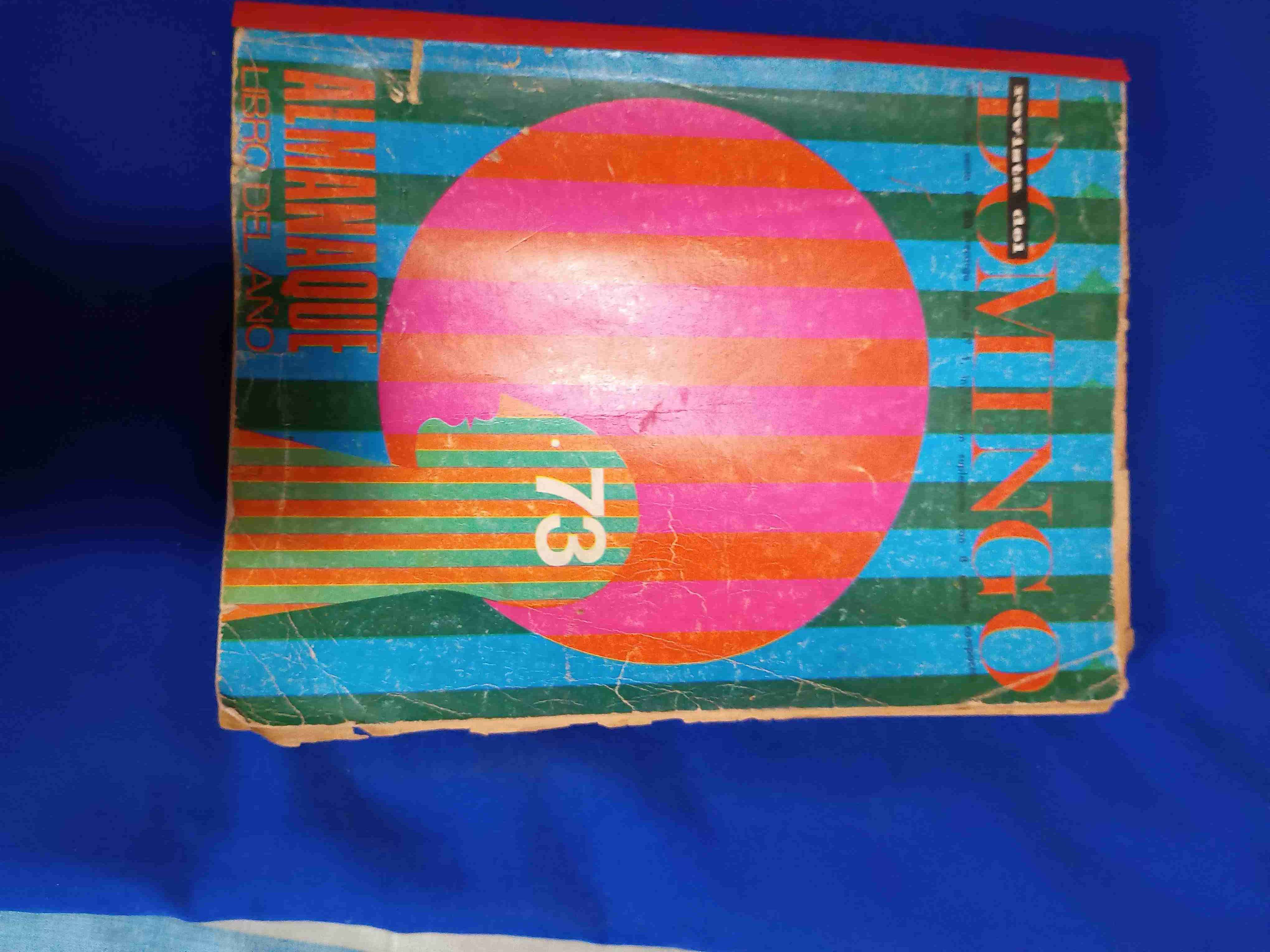 Almanaque 1973 libro vintage - miniatura 1