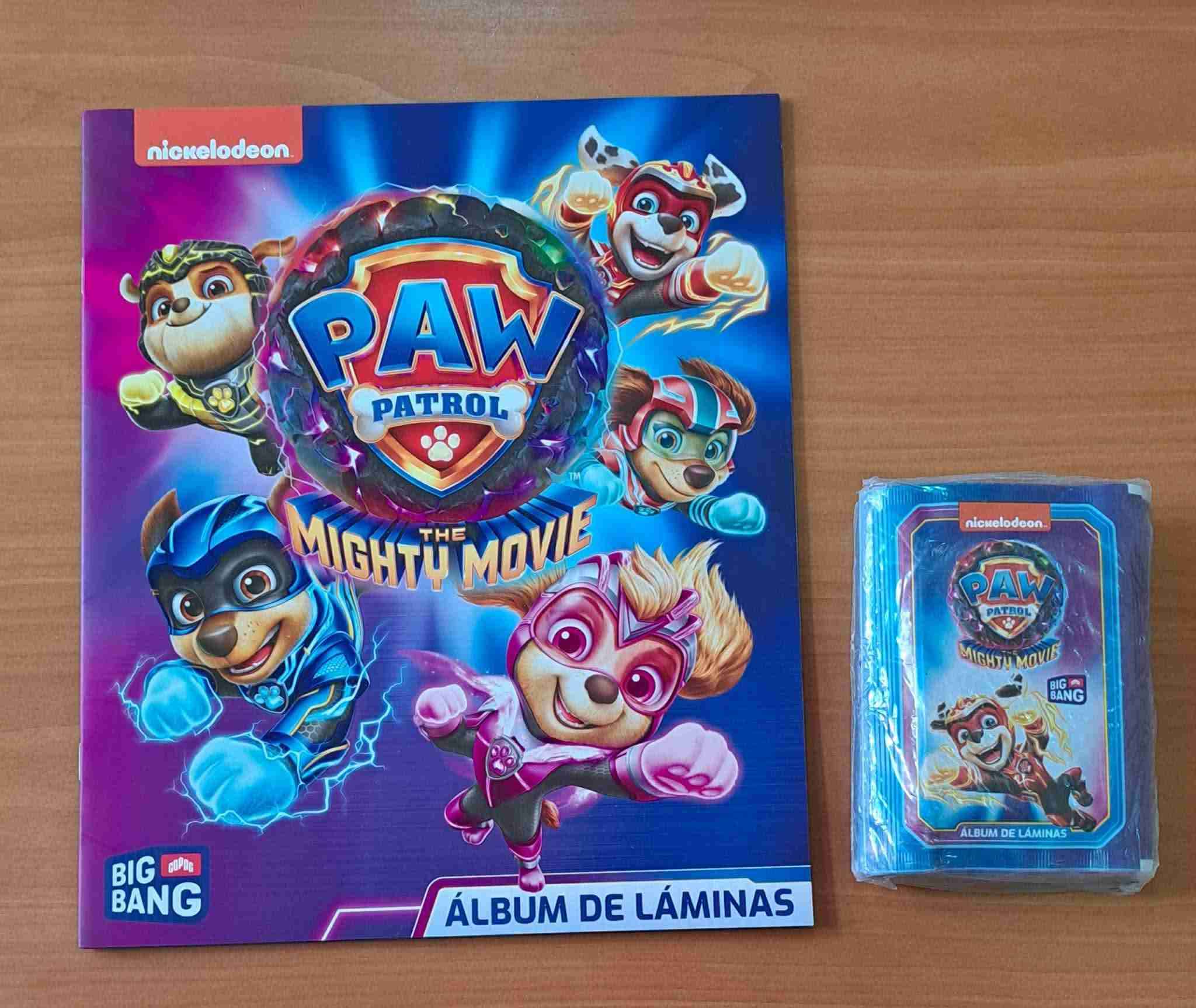 Álbum de láminas Paw Patrol + 25 sobres