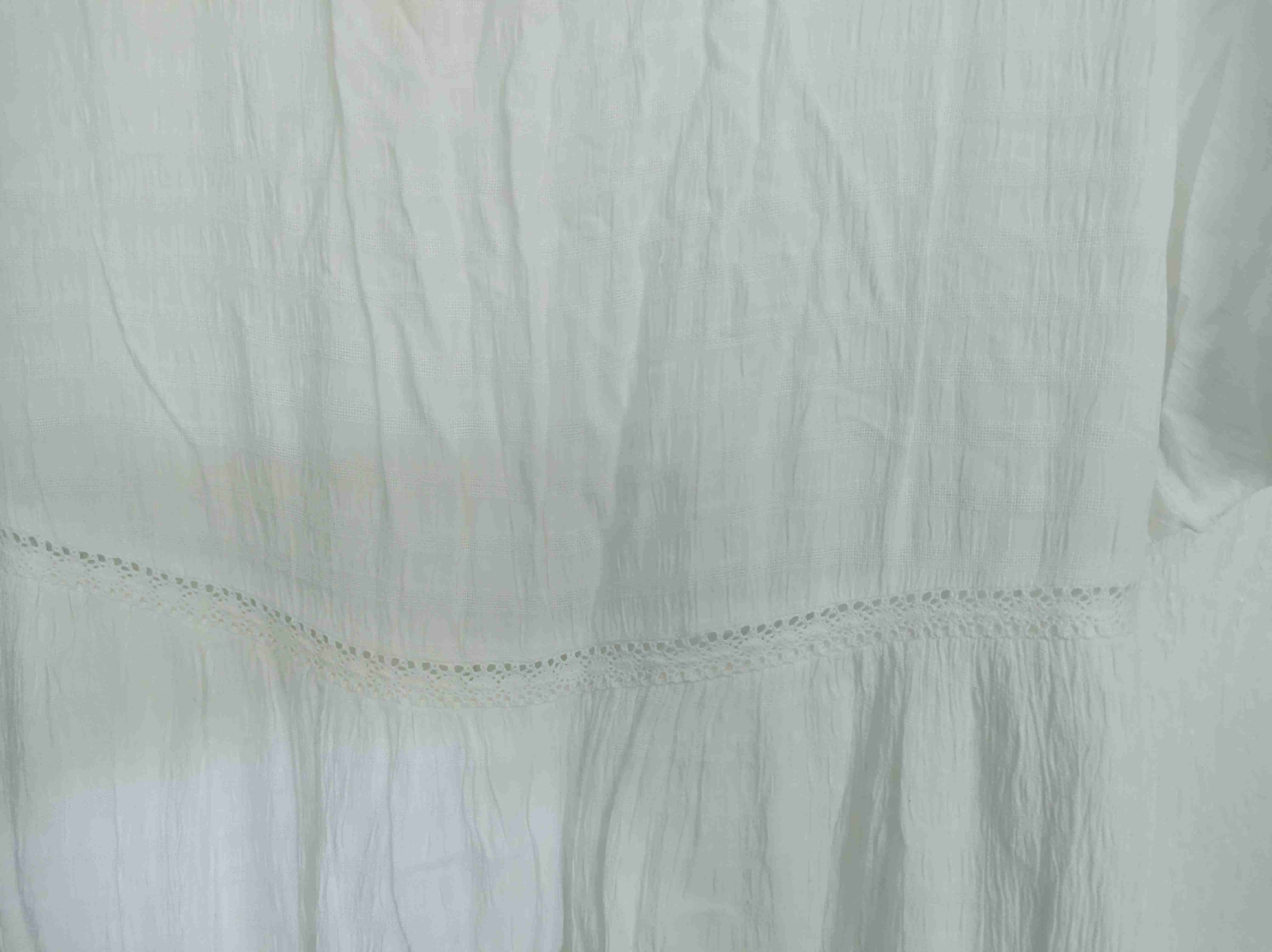 Vestido blanco estilo casual - miniatura 6