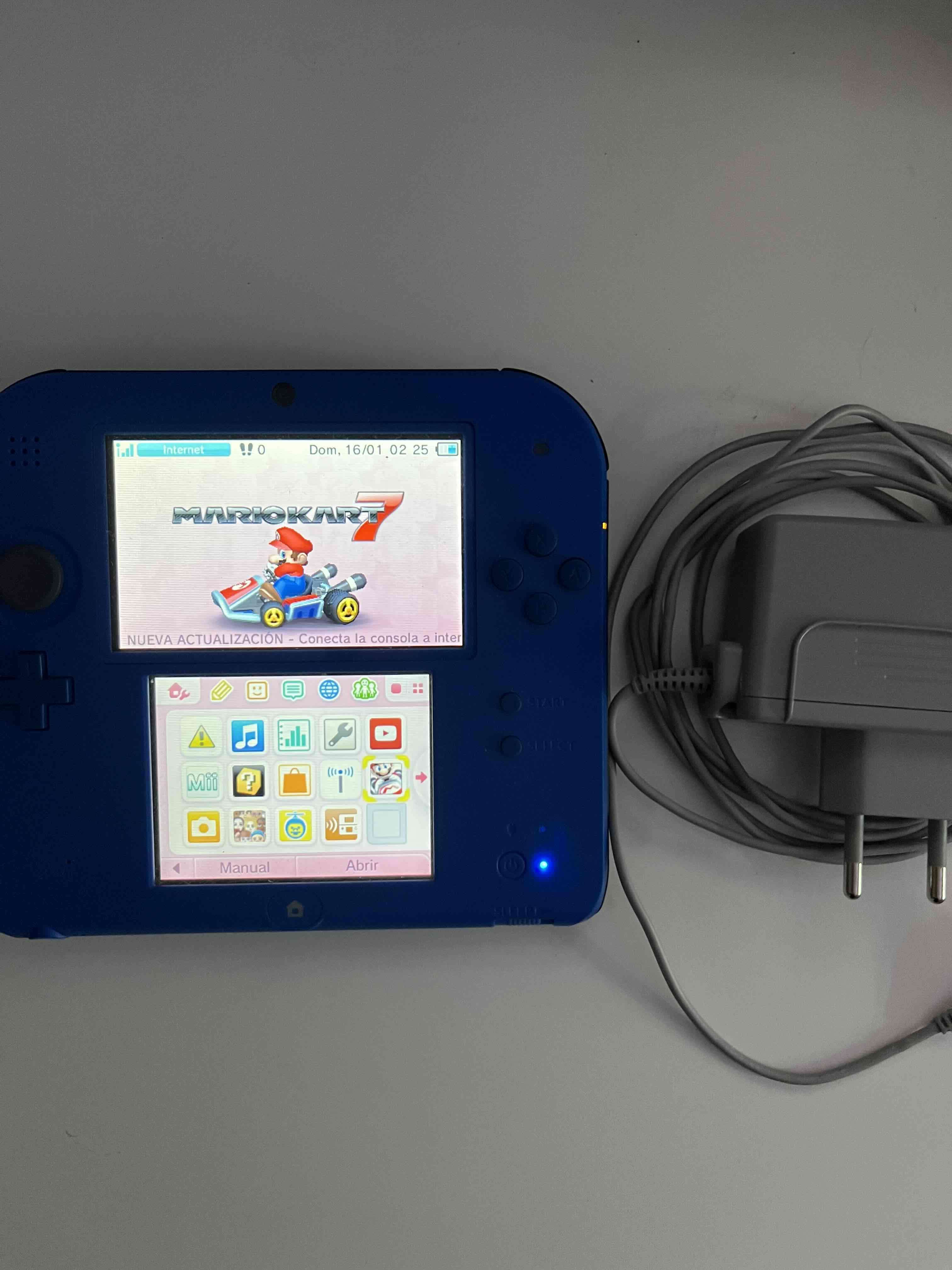 Consola portátil Nintendo Azul 2DS - miniatura 1