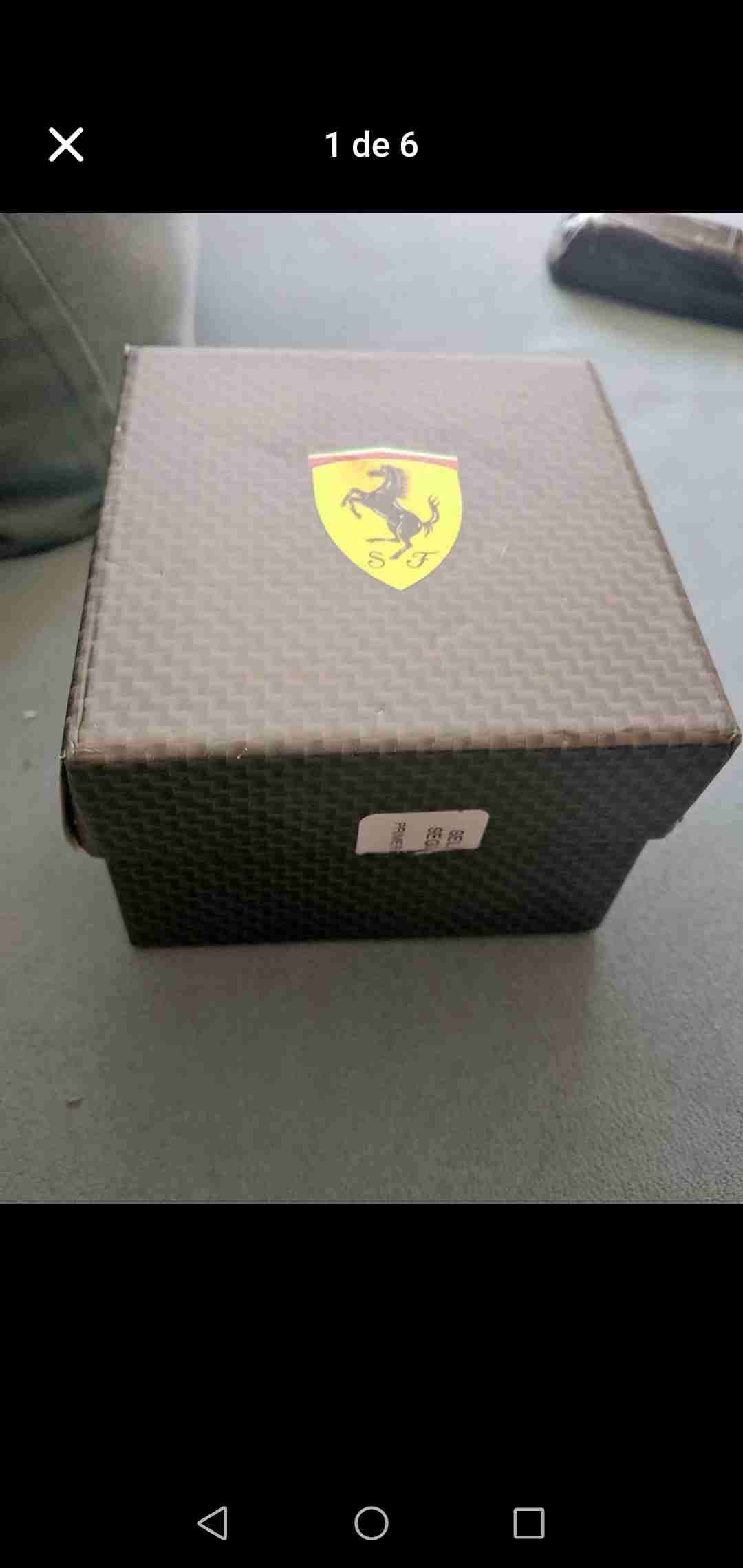 Reloj Ferrari Resina Rojo Hombre - miniatura 4