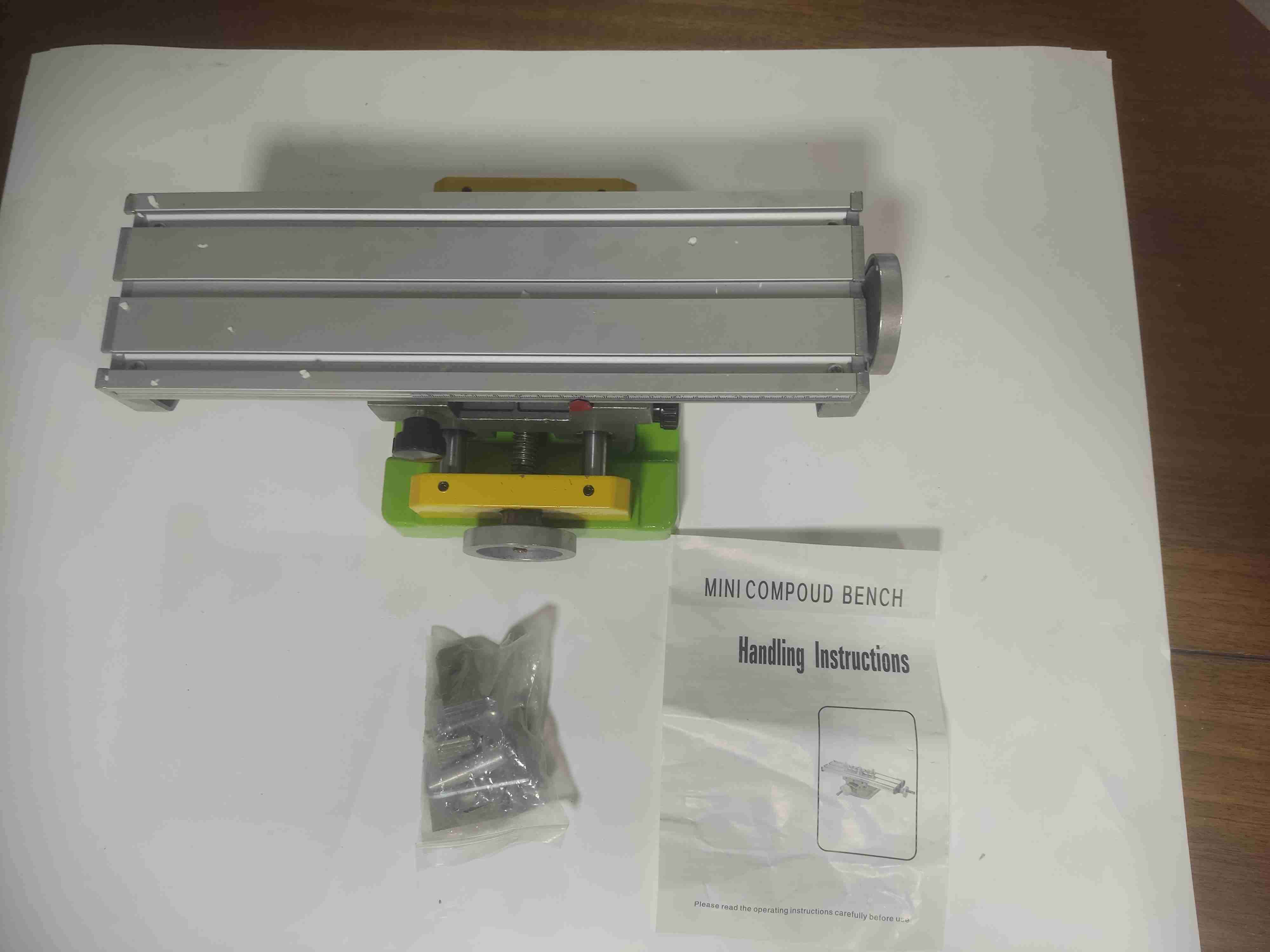 Mesa de coordenadas transversal