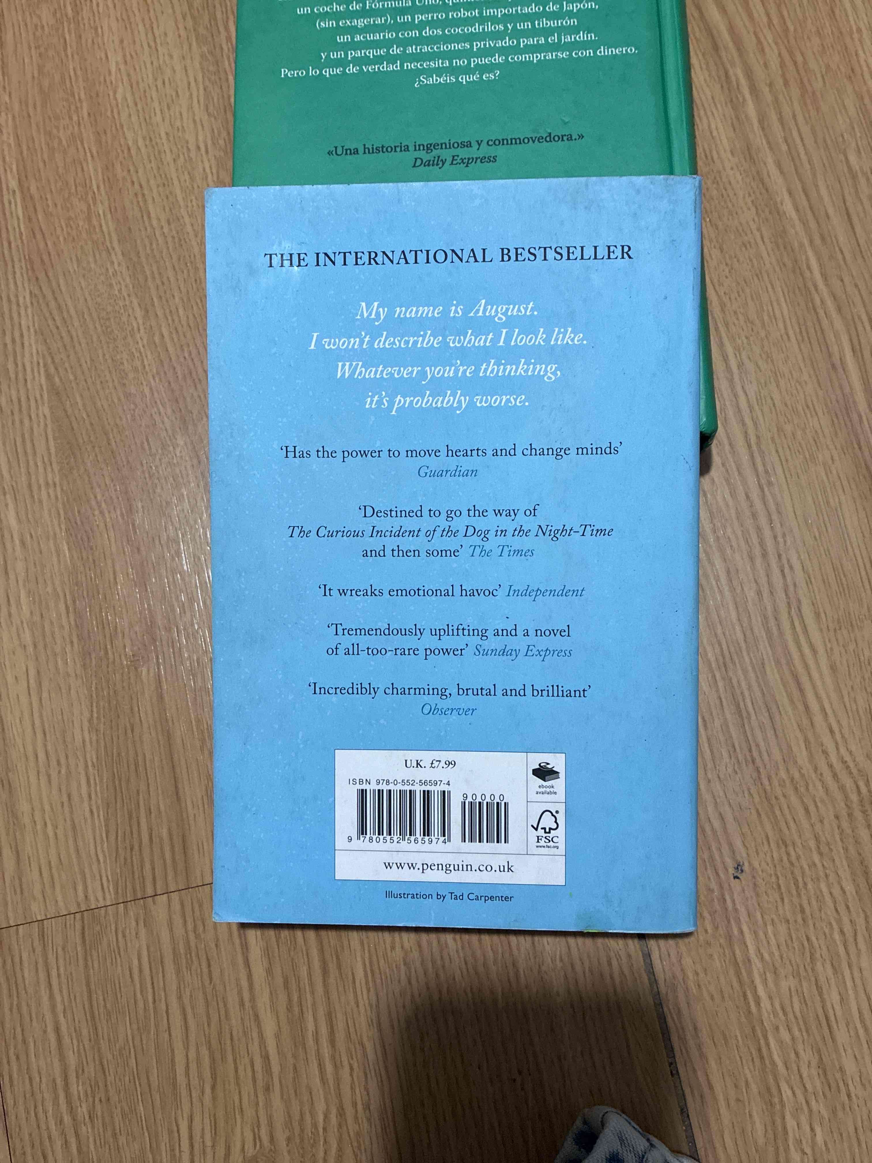 Libro 'Wonder' de R.J. Palacio - miniatura 2