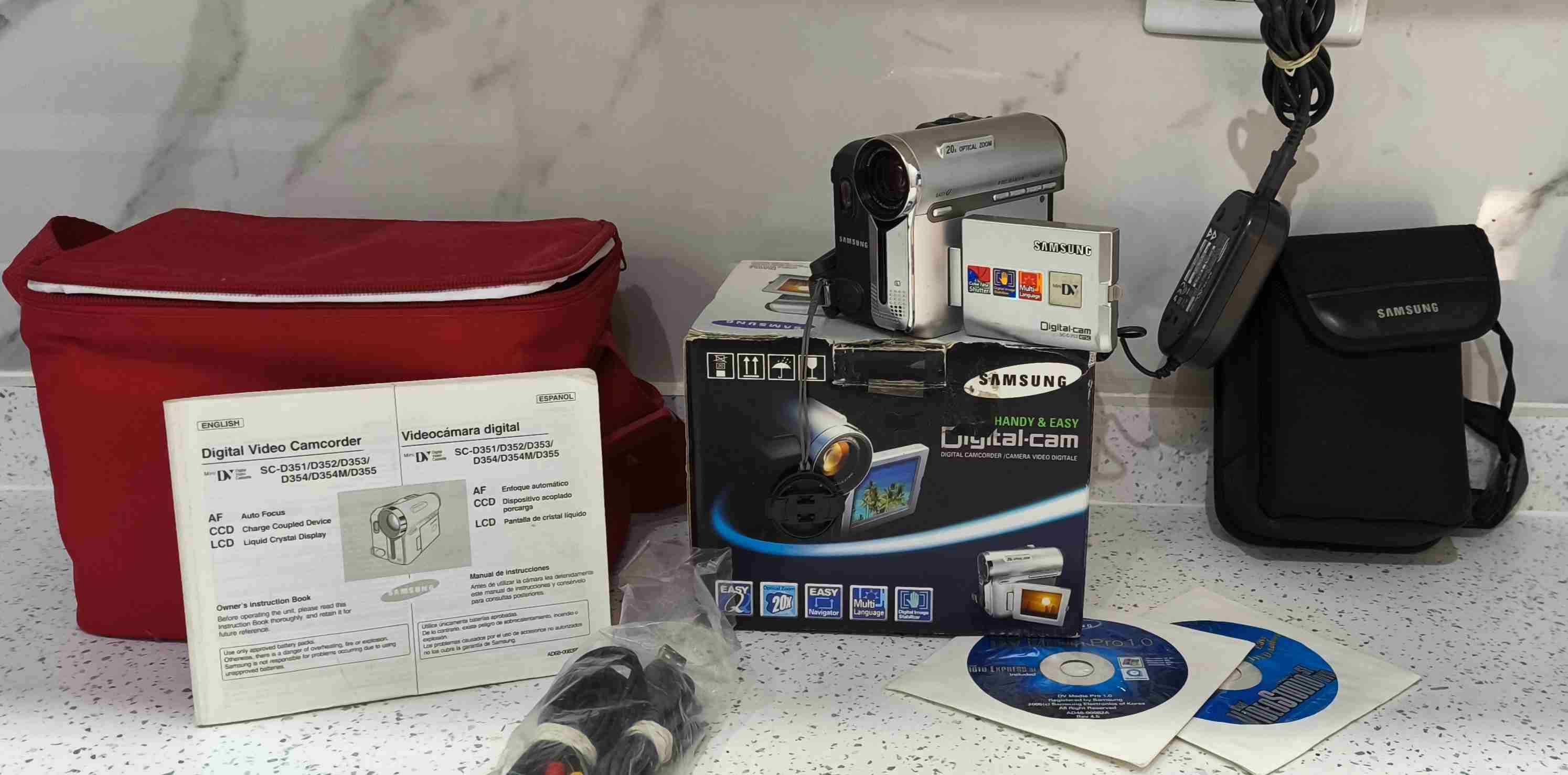 Videocámara Samsung Handy & Easy