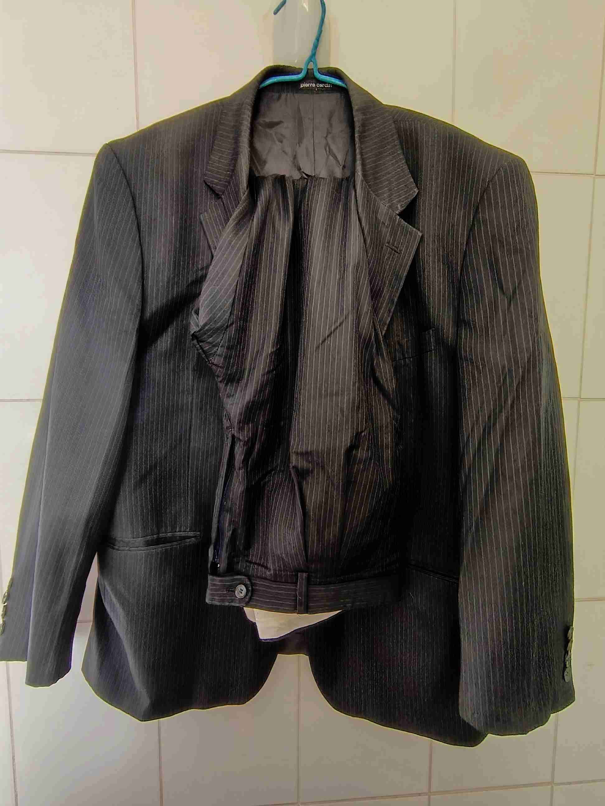 Veston  y pantalón a rayas