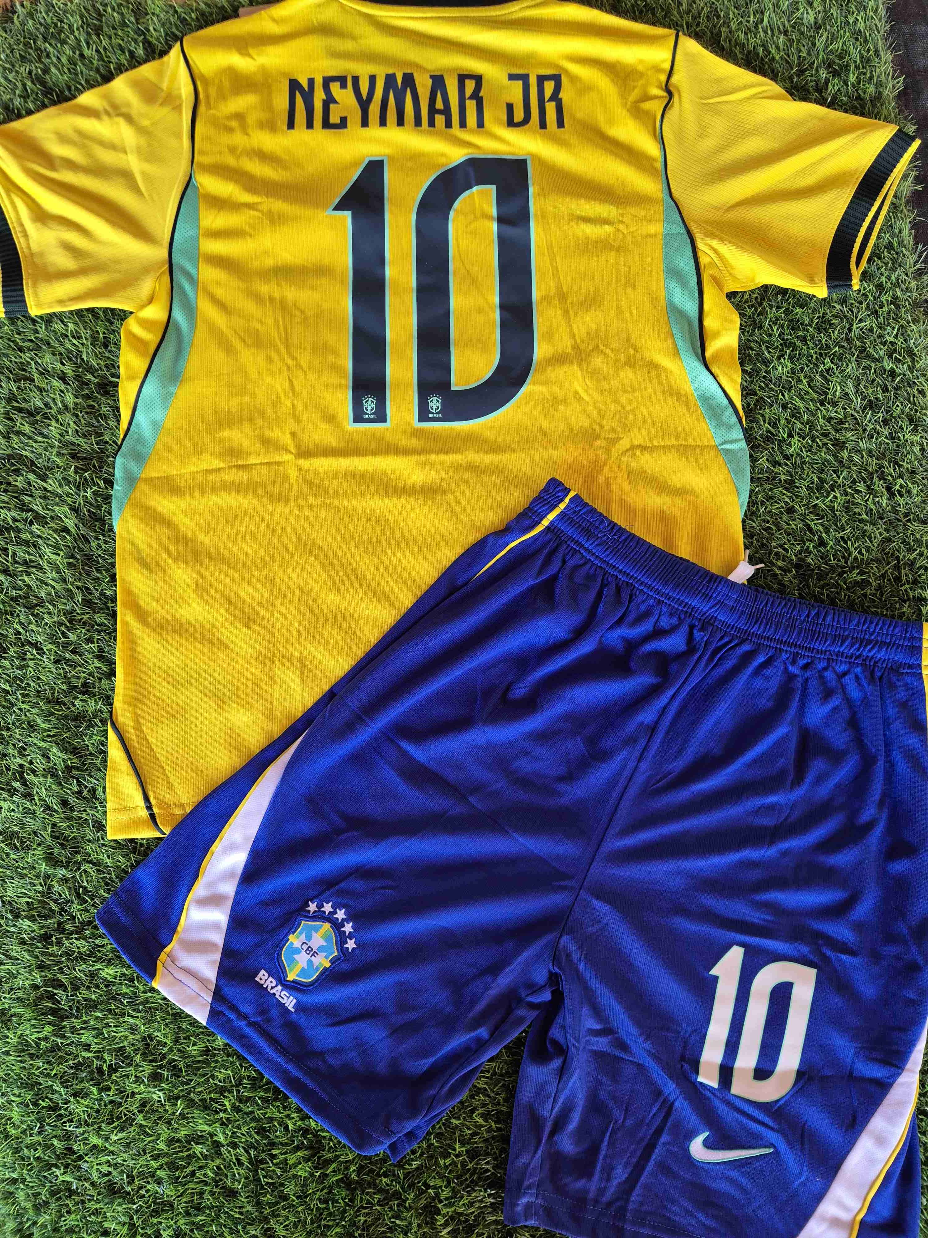 Conjunto de fútbol Brasil Neymar Jr - miniatura 1