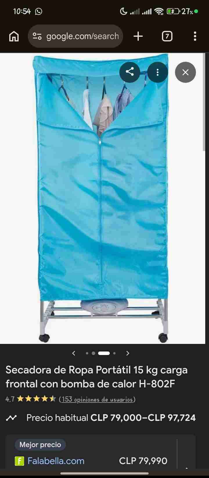 Secadora de ropa portátil - miniatura 4