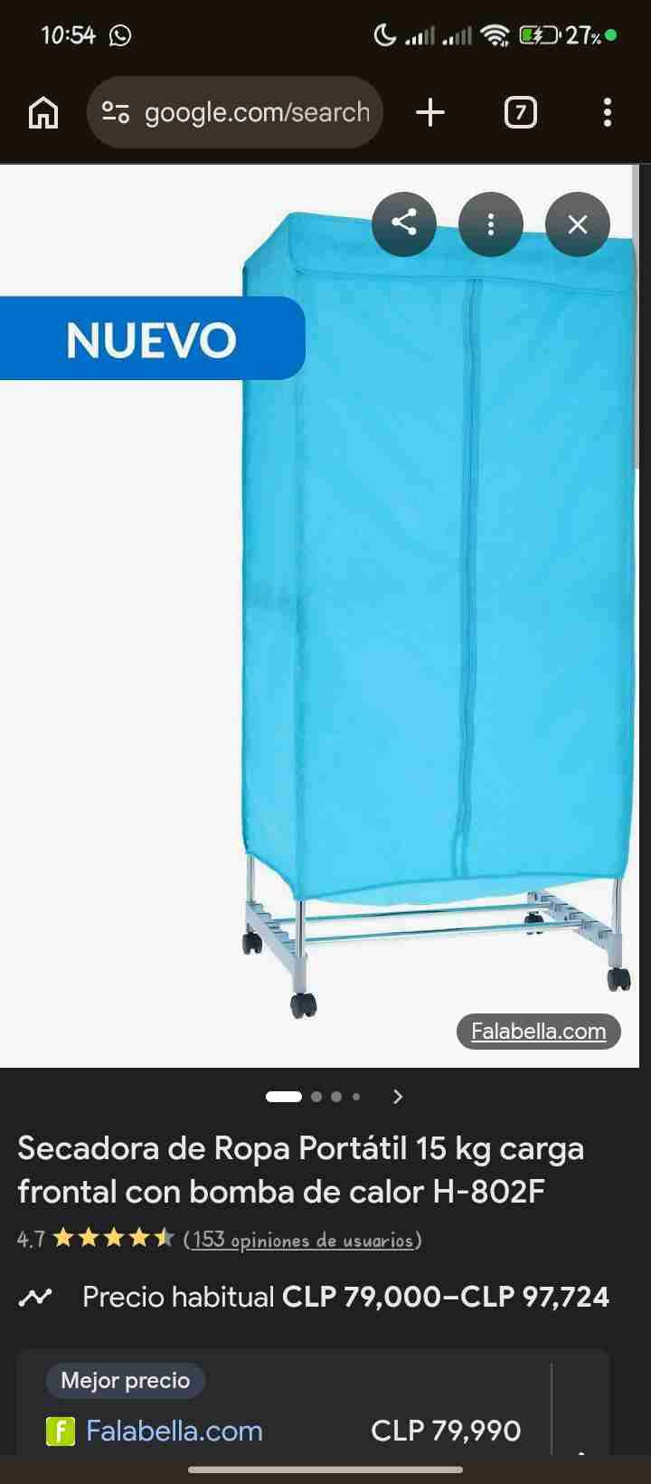 Secadora de ropa portátil - miniatura 5