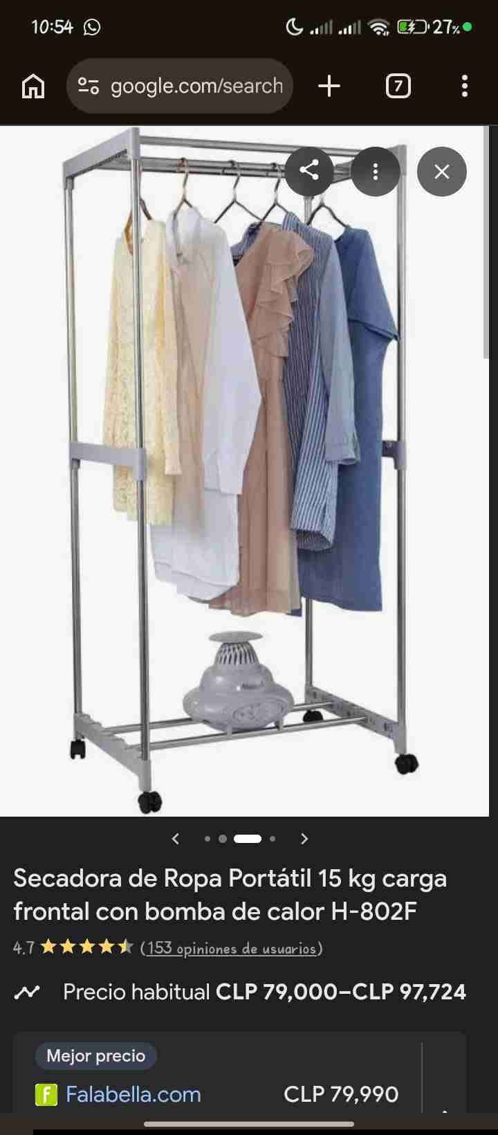 Secadora de ropa portátil - miniatura 6