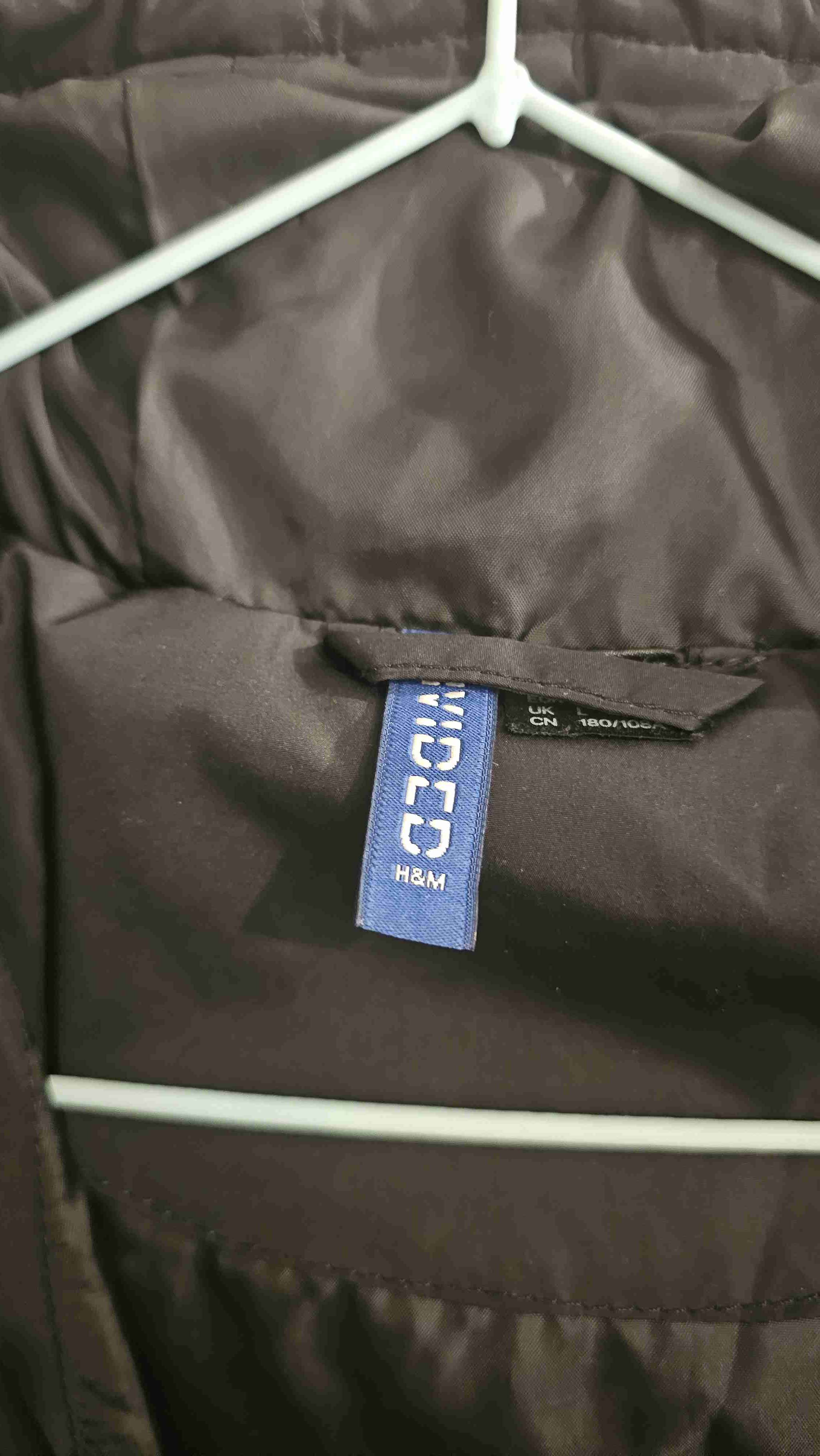 Chaqueta acolchada negra HyM talla L - miniatura 3