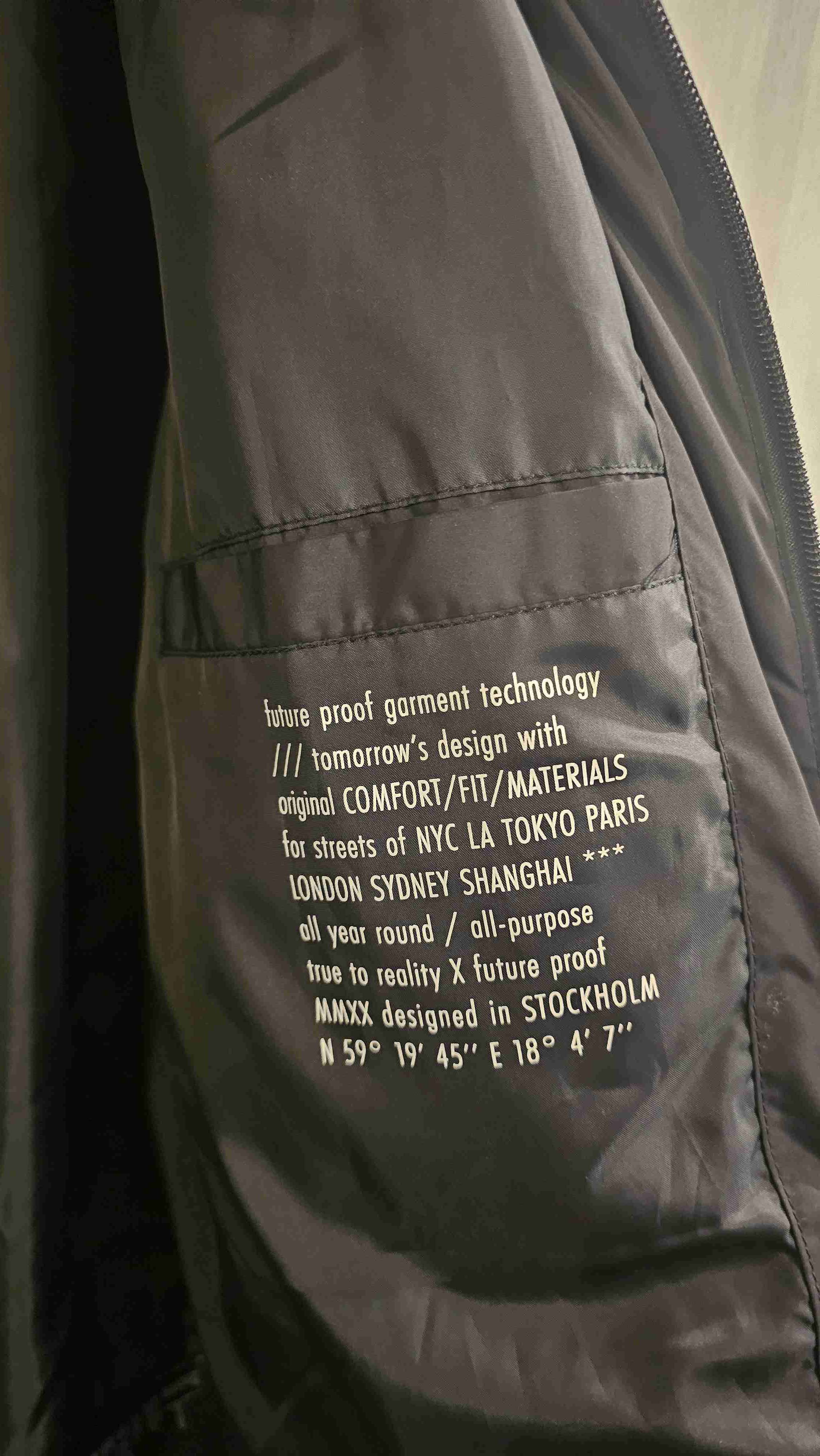 Chaqueta acolchada negra HyM talla L - miniatura 4