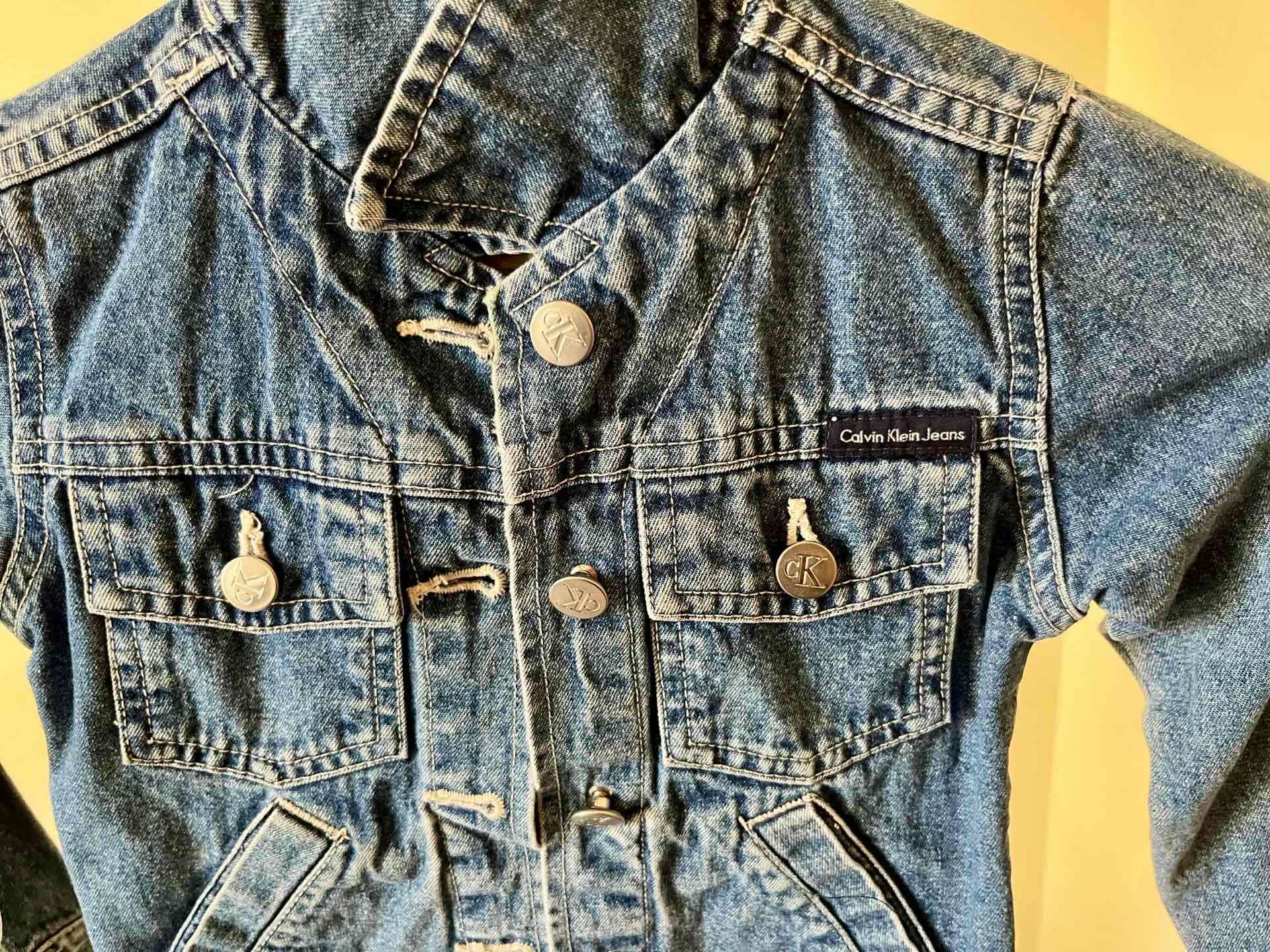 Chaqueta de mezclilla niño CK original - miniatura 2