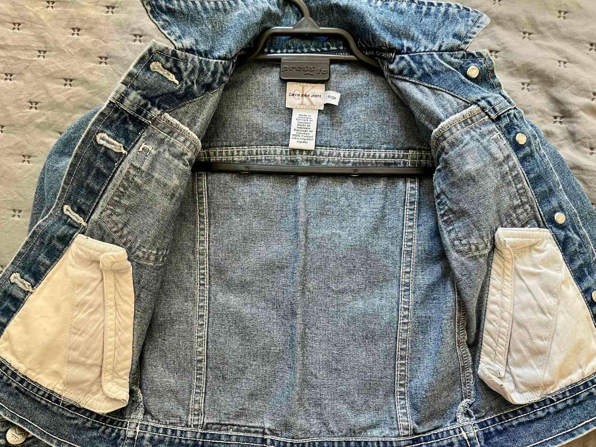 Chaqueta de mezclilla niño CK original - miniatura 5