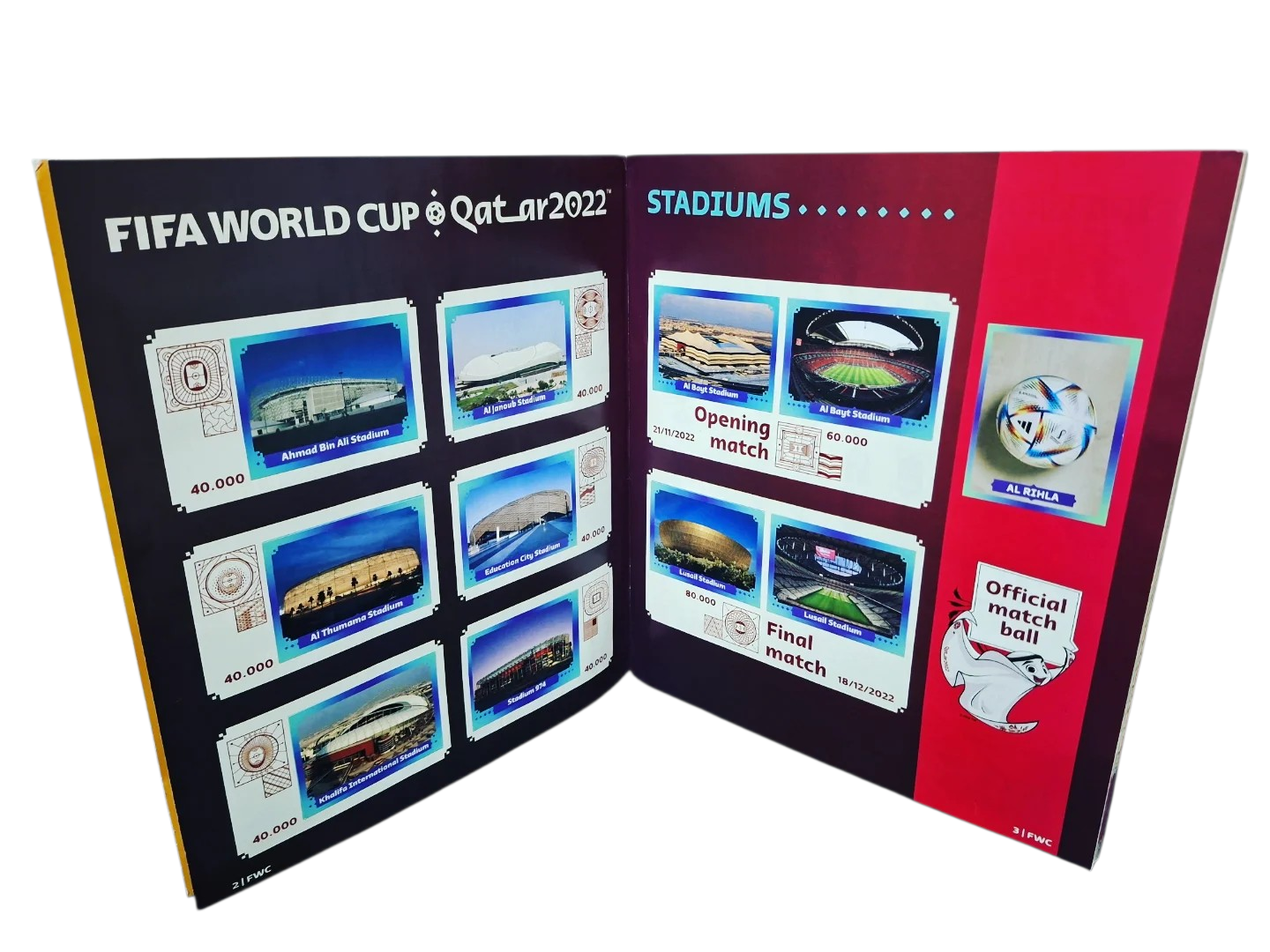 Álbum Completo Mundial Futbol Catar 2022 - miniatura 3