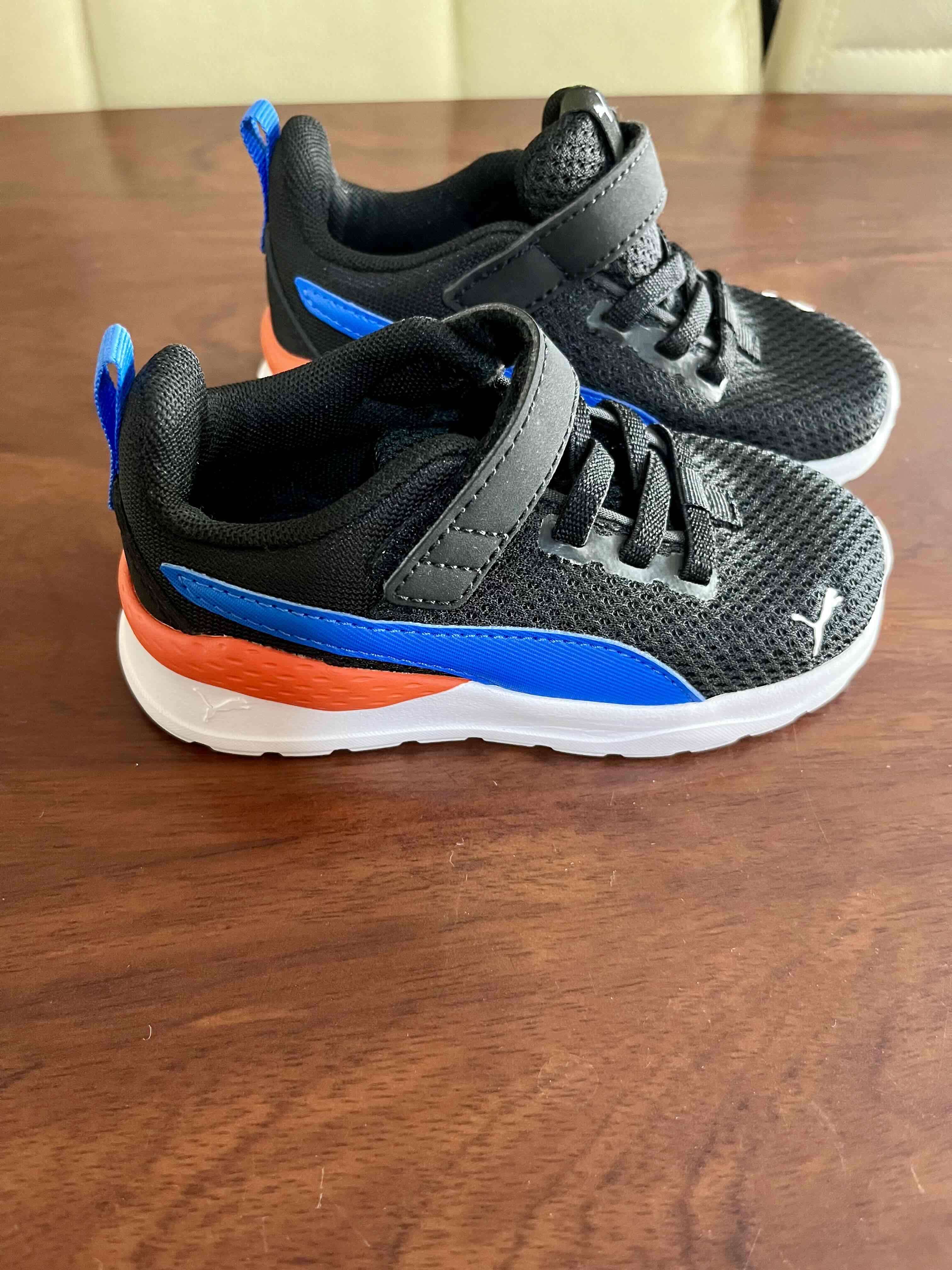 Zapatillas Puma Originales negras con velcro - miniatura 2