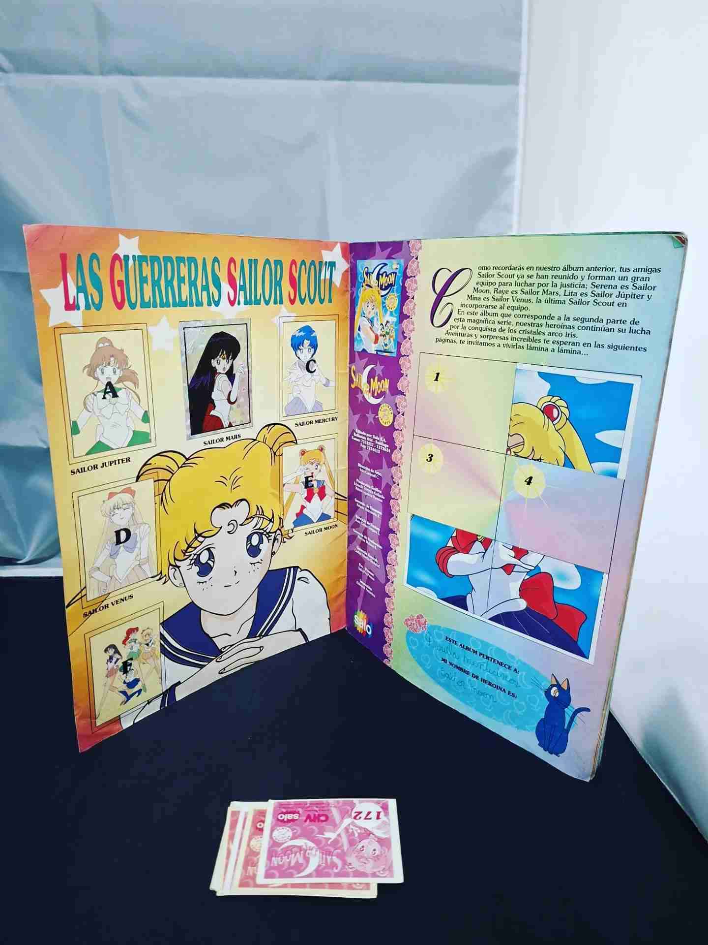 Álbum Sailor Moon R de Salo Incompleto - miniatura 2