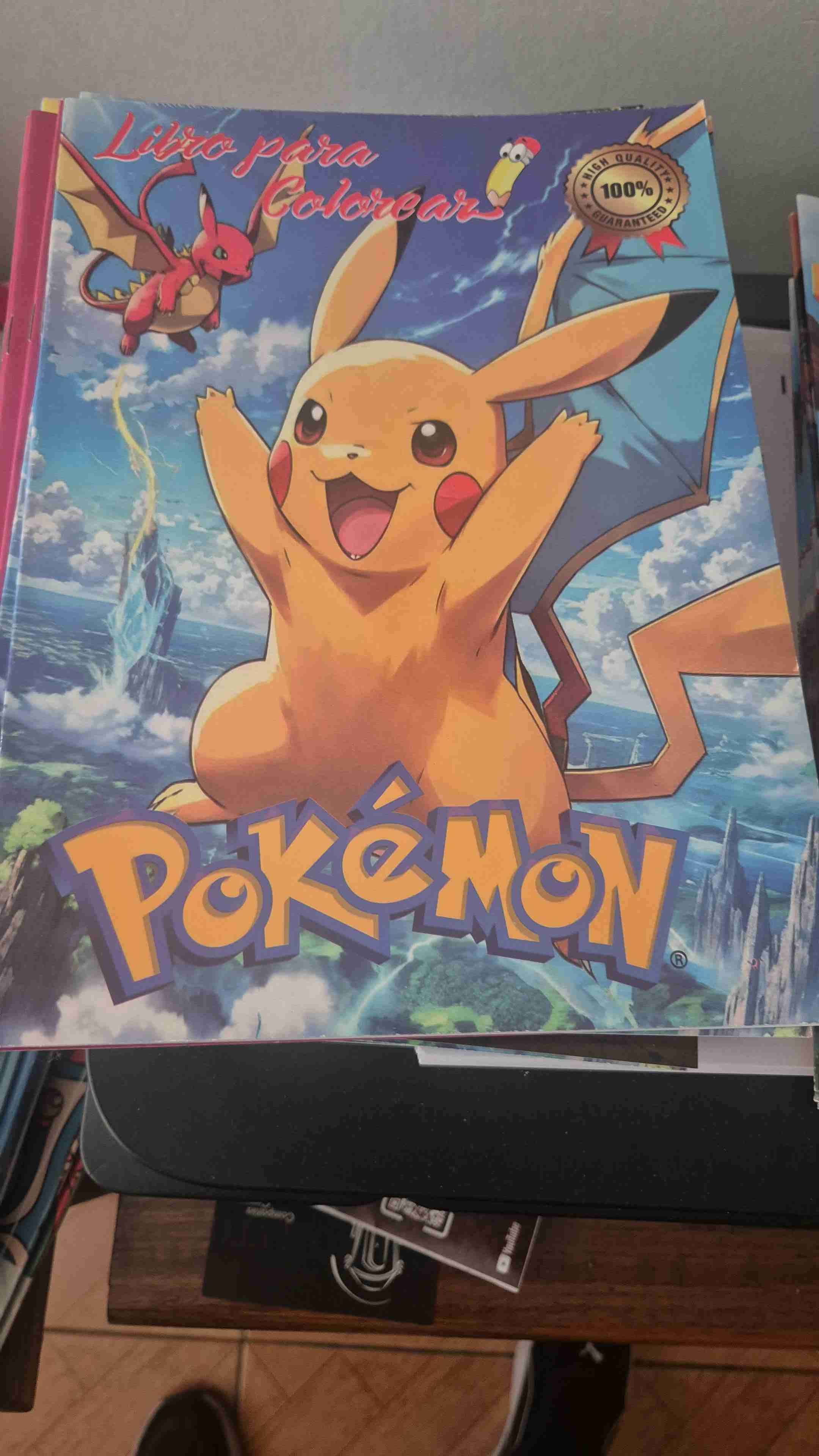 Libro para colorear Mario Bros y pokemon - miniatura 2