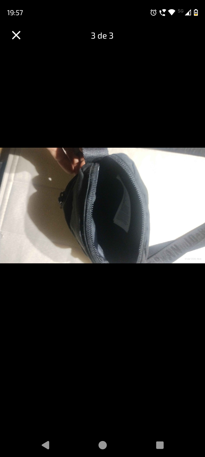 Bolso Jordan Airbon Detalles En Negro - miniatura 3