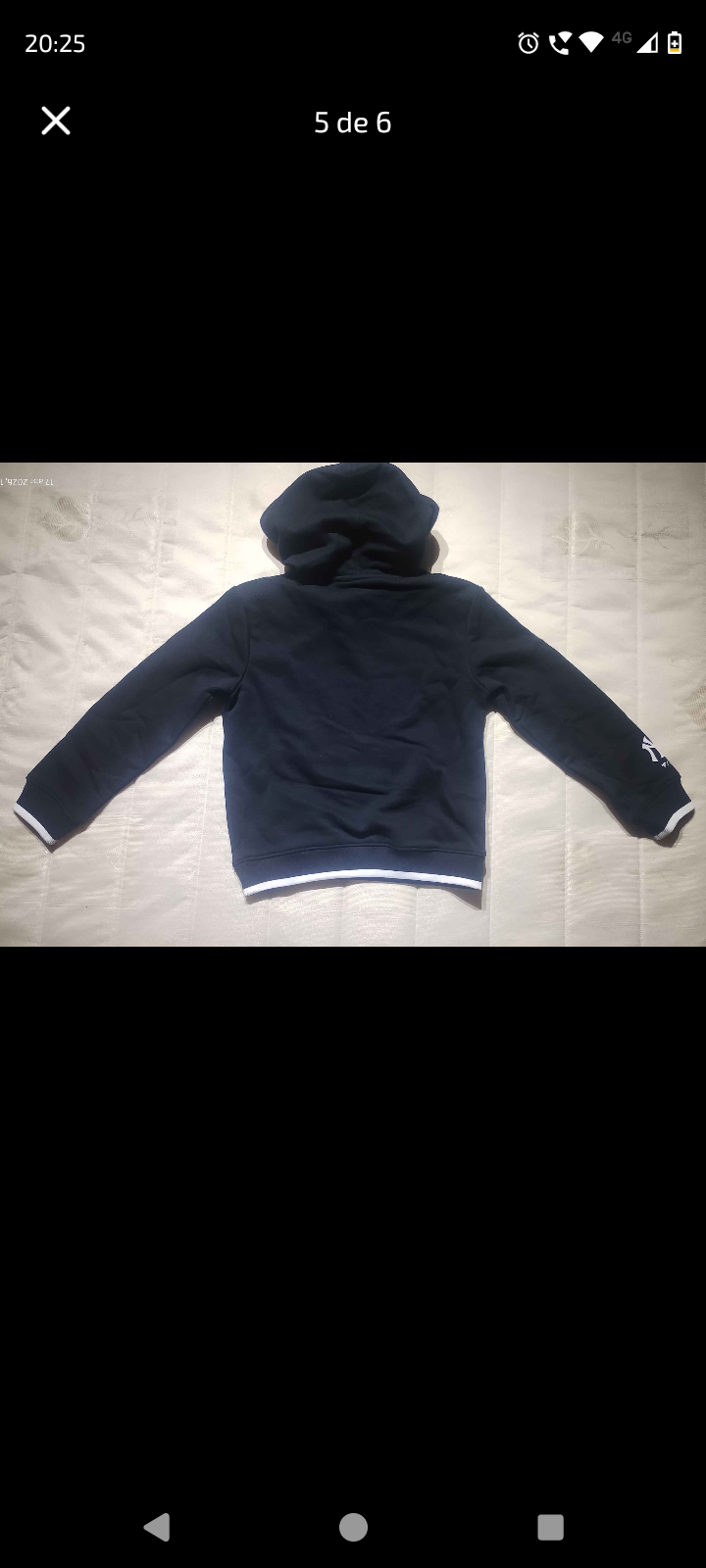 Buso Completo MLB Niño New York 🇺🇸🗽Talla 6 - miniatura 5