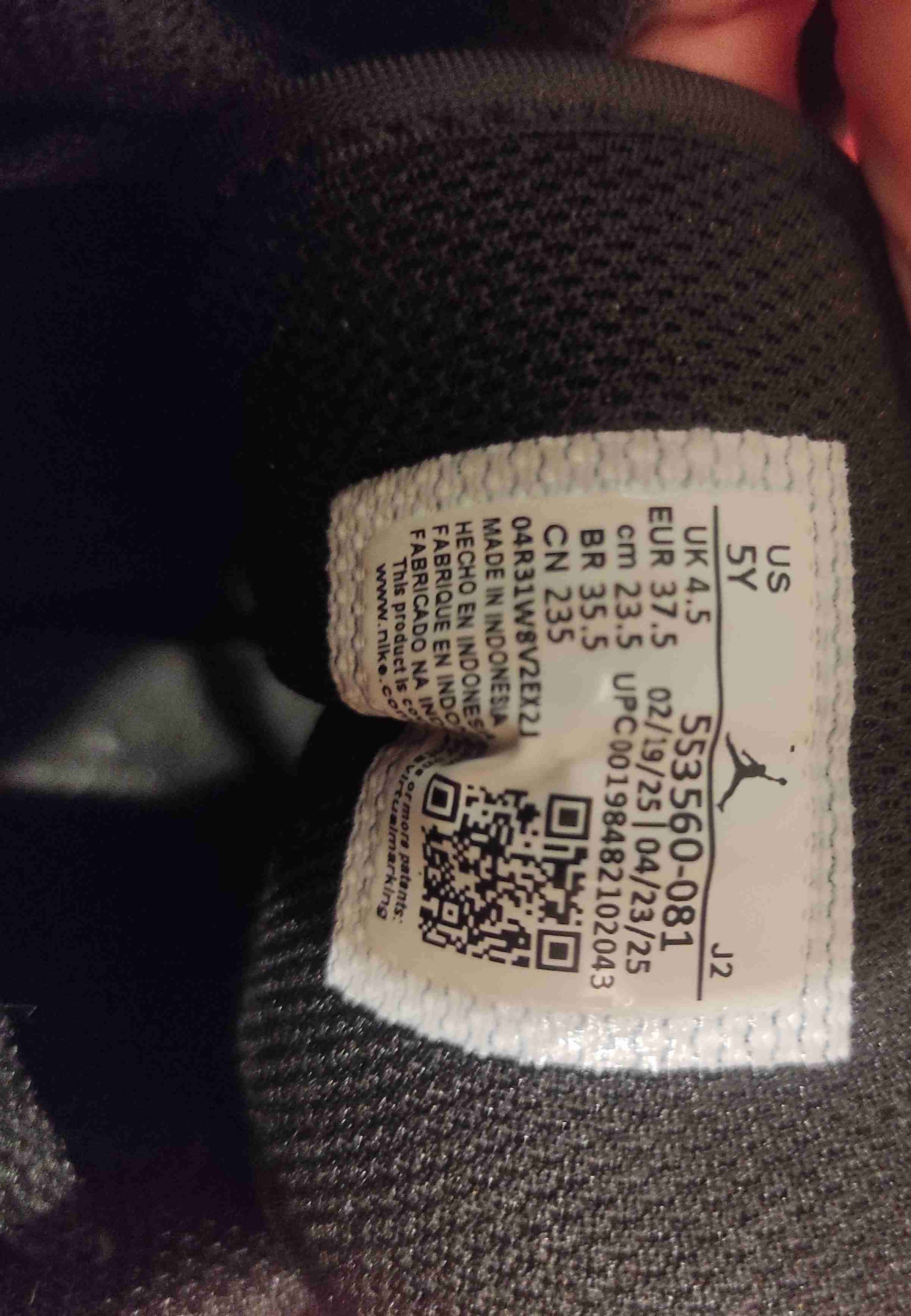 Zapatillas Nike Jordan  naranjas con negro - miniatura 4