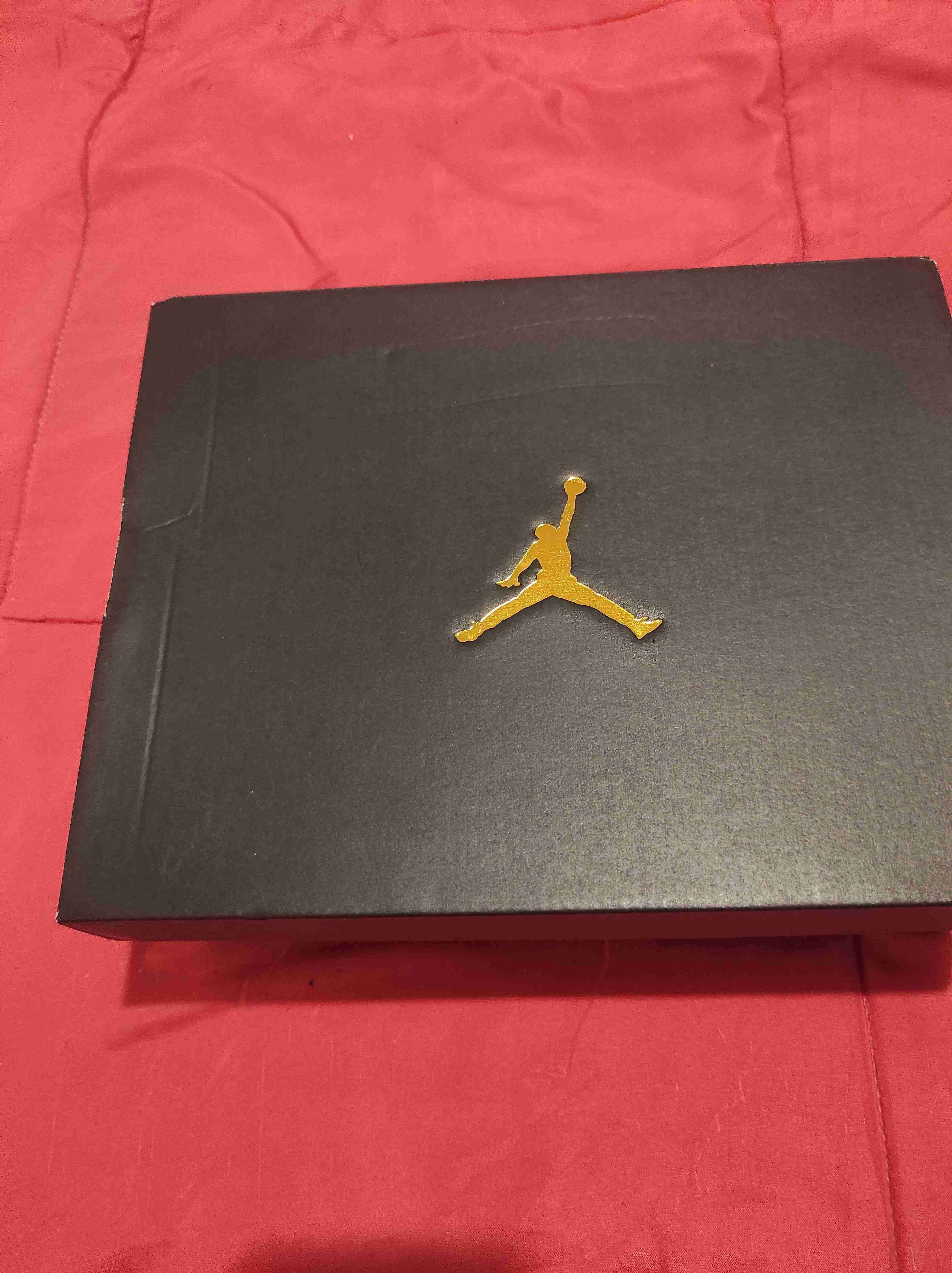 Zapatillas Nike Jordan  naranjas con negro - miniatura 5