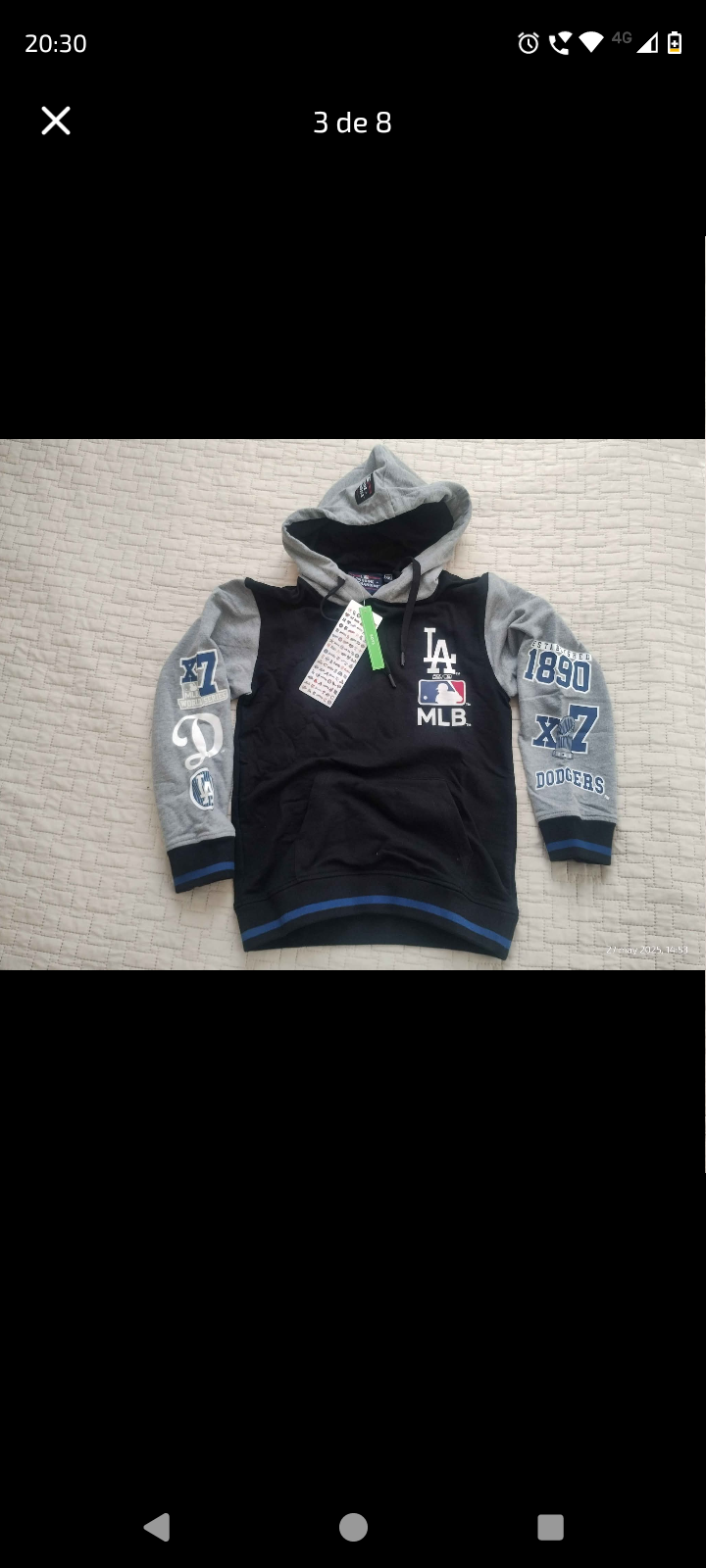Buso Completo Niño Los Angeles Dodgers LA 🇺🇸🗽 - miniatura 3