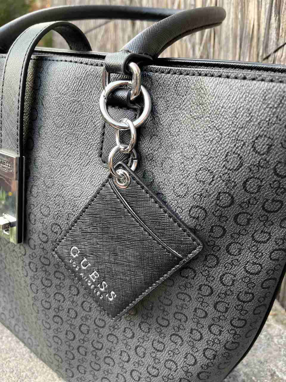 Cartera negra de diseñador - miniatura 2