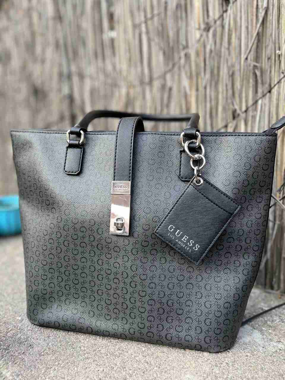 Cartera negra de diseñador - miniatura 3