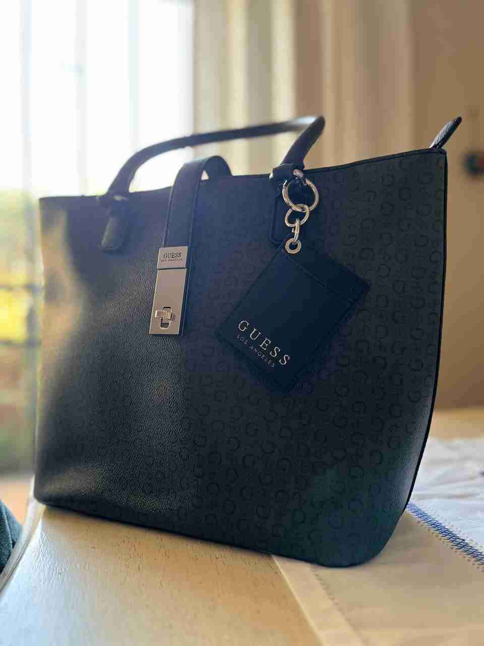 Cartera negra de diseñador - miniatura 4