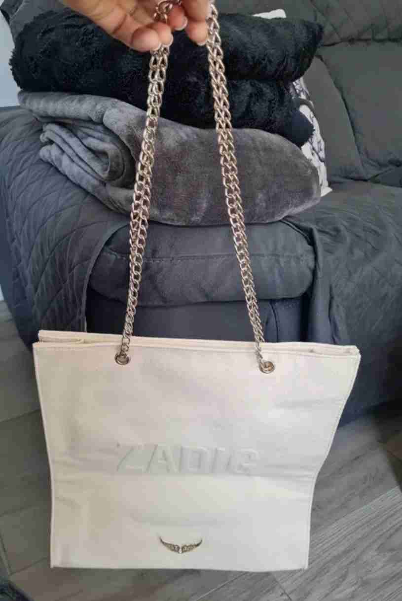 Bolso beige Zadig & Voltaire - miniatura 2
