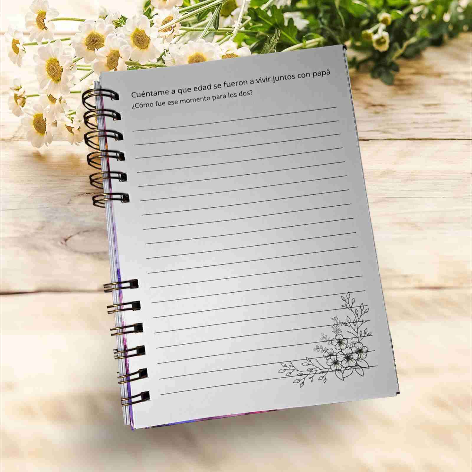 Cuaderno Mamá háblame de ti - miniatura 3