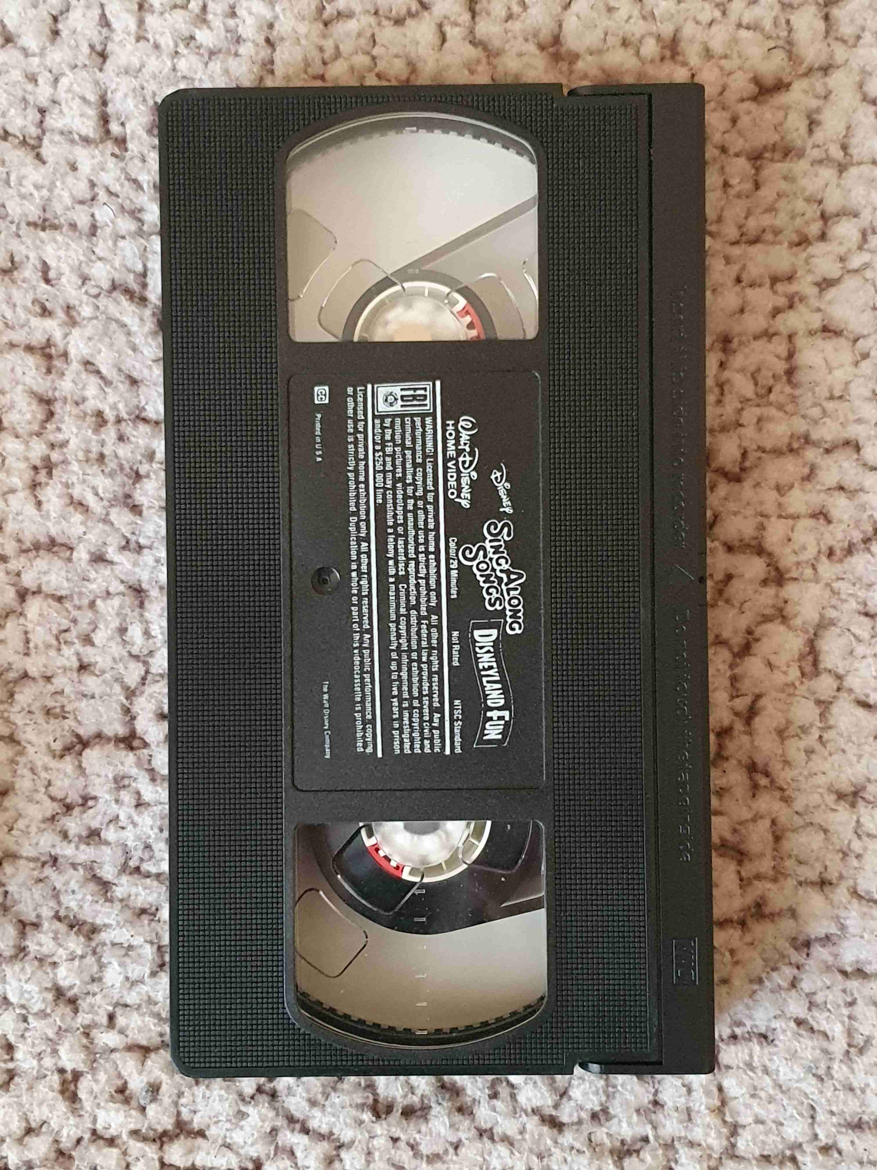 VHS Disney Sing Along Songs - miniatura 3