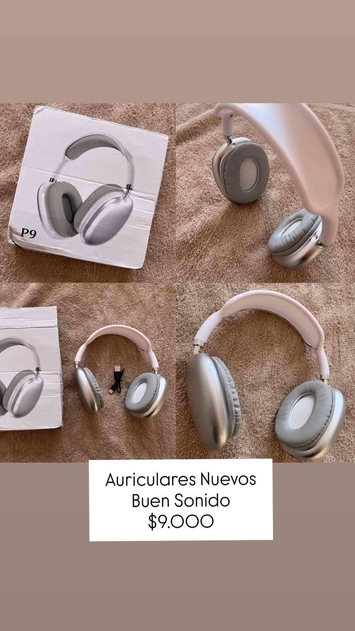 Auriculares Over-Ear Plata