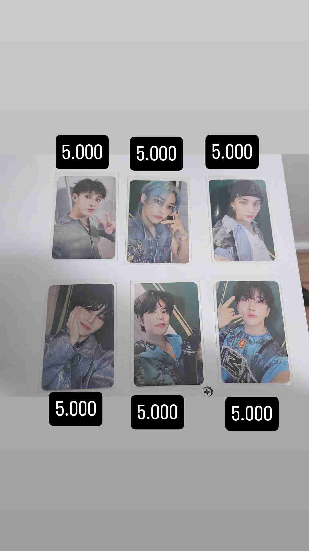 Photocard Skz (Rockstar platform version)