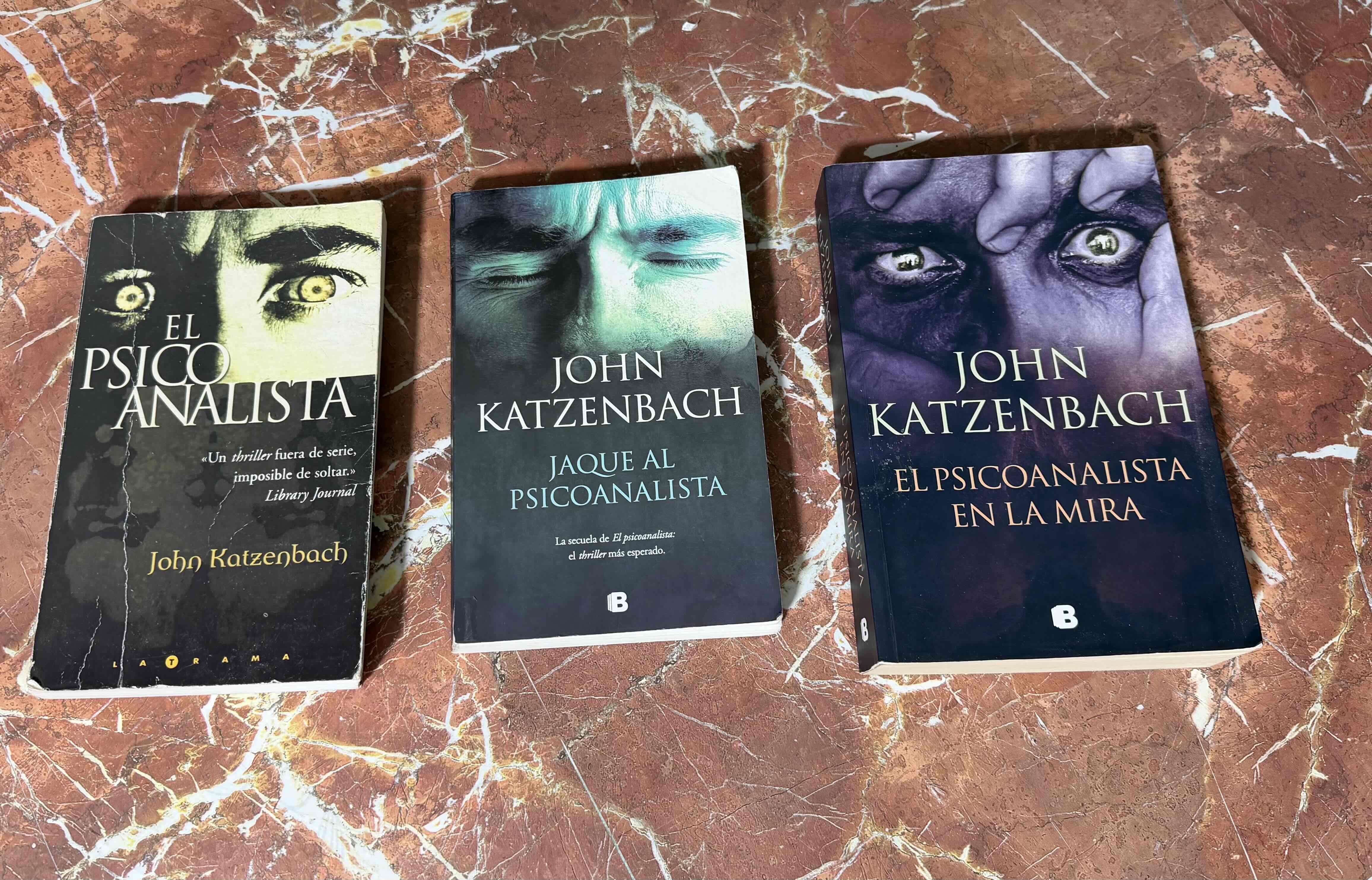 Trilogía El Psicoanalista John Katzenbach