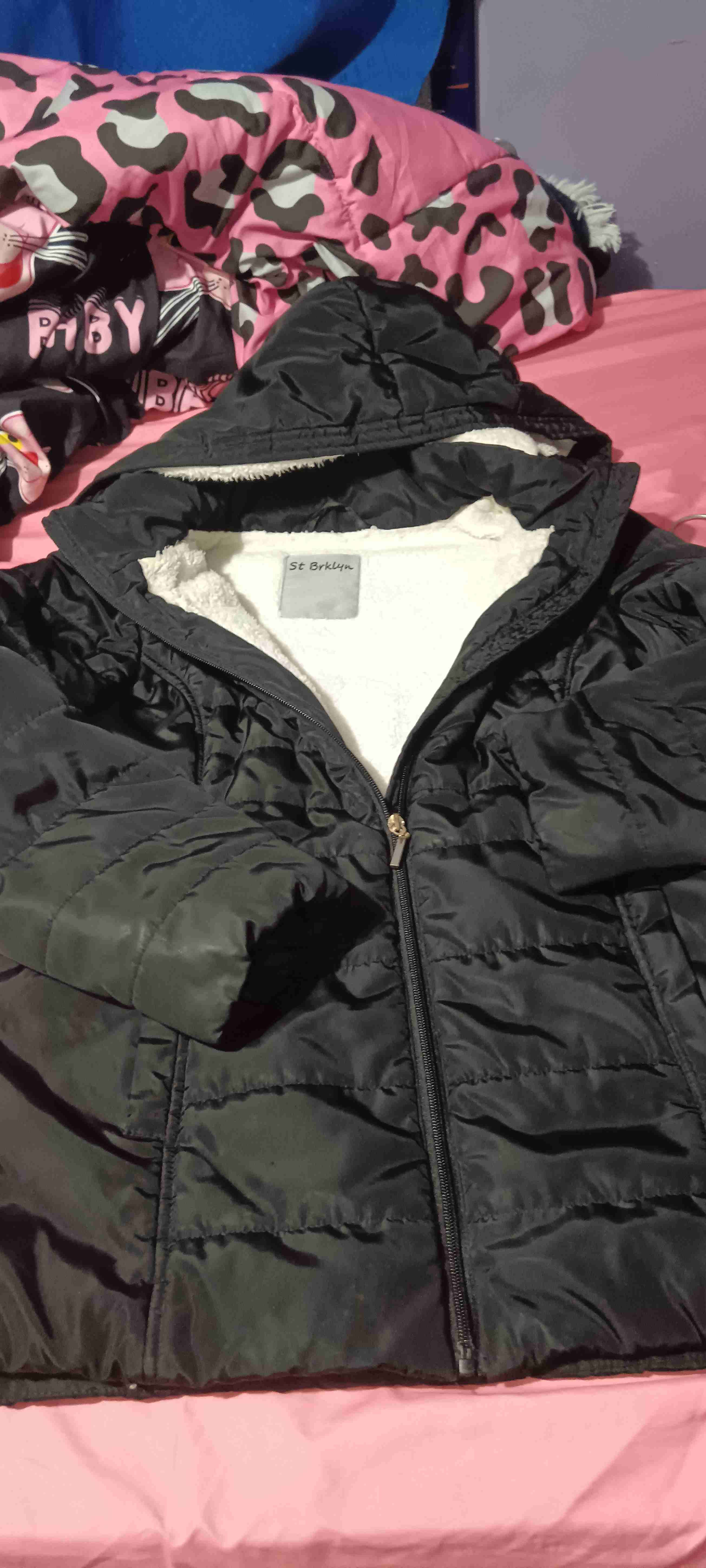 Abrigo gris con cinturón - miniatura 4