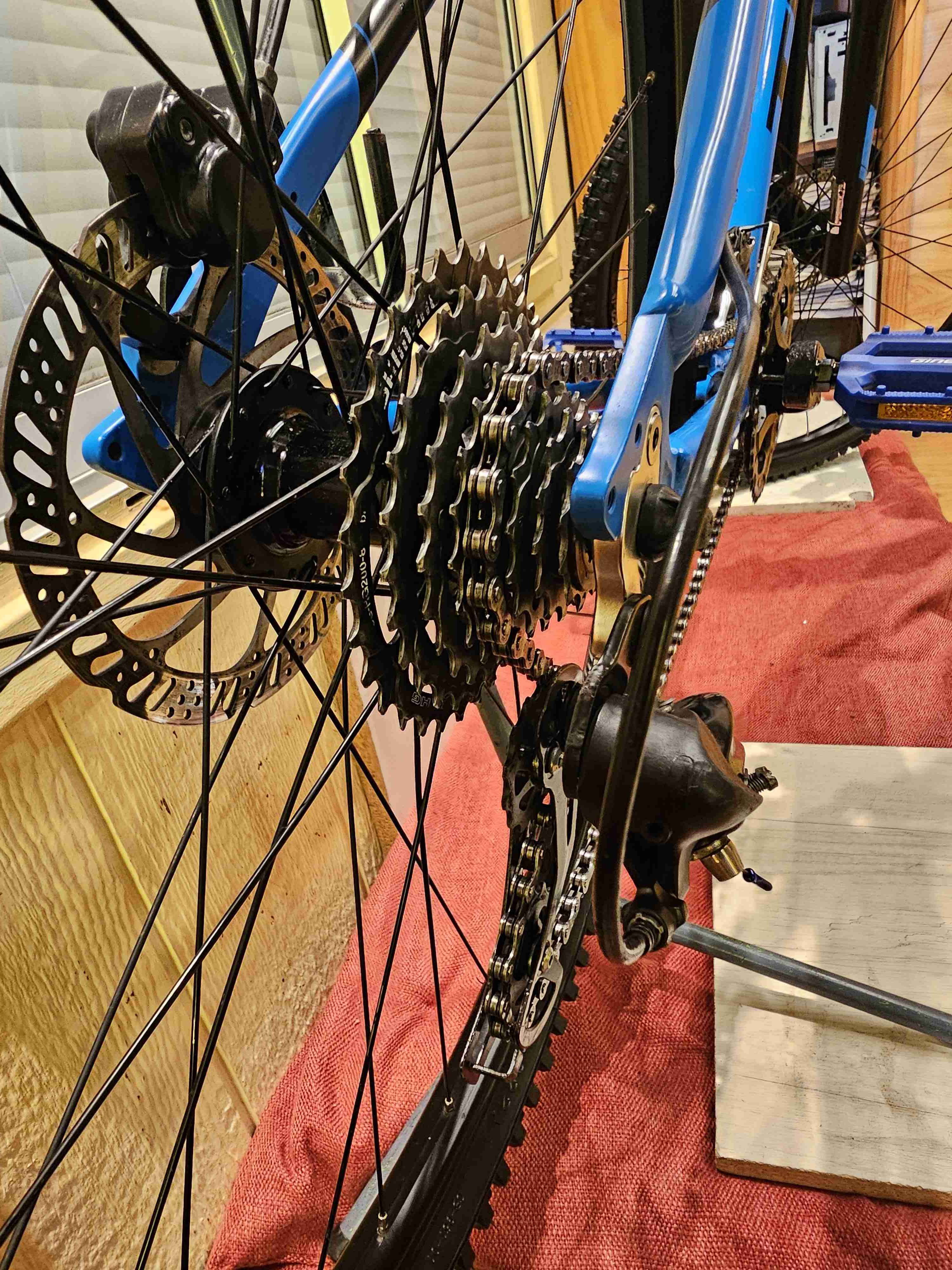 Bicicleta de montaña Trek azul - miniatura 6