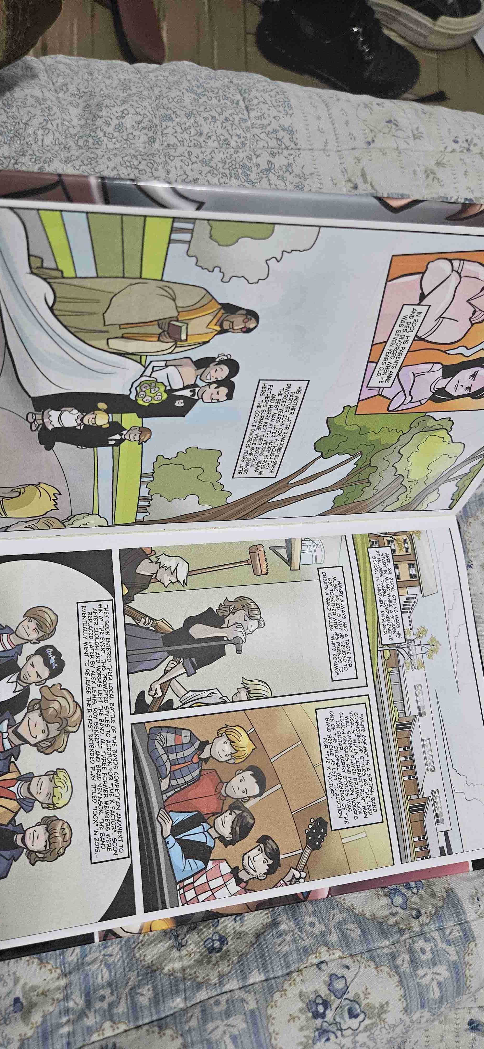 Comic biográfico de Harry Styles - miniatura 3